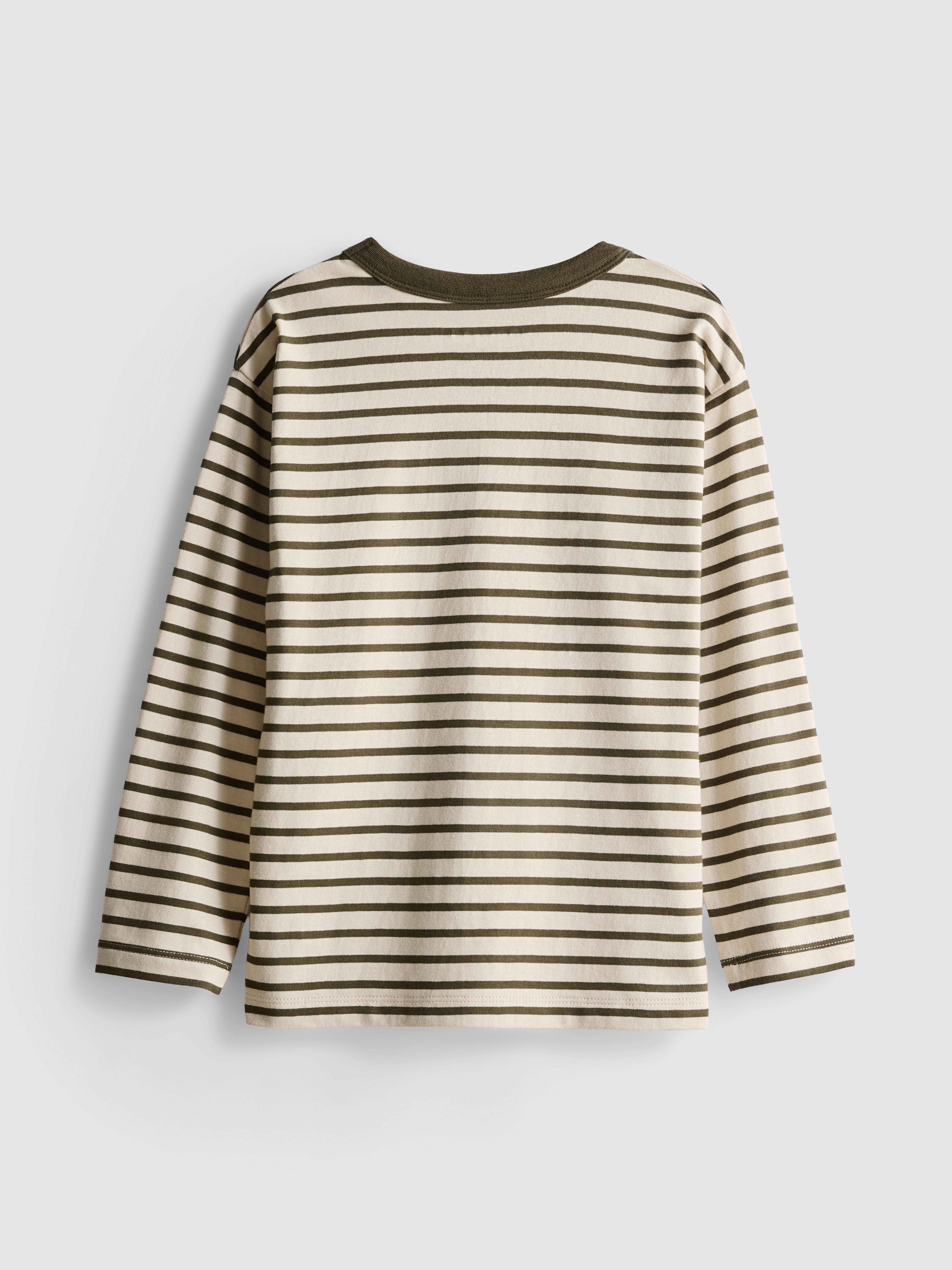 1-9 años | Camiseta de manga larga a rayas