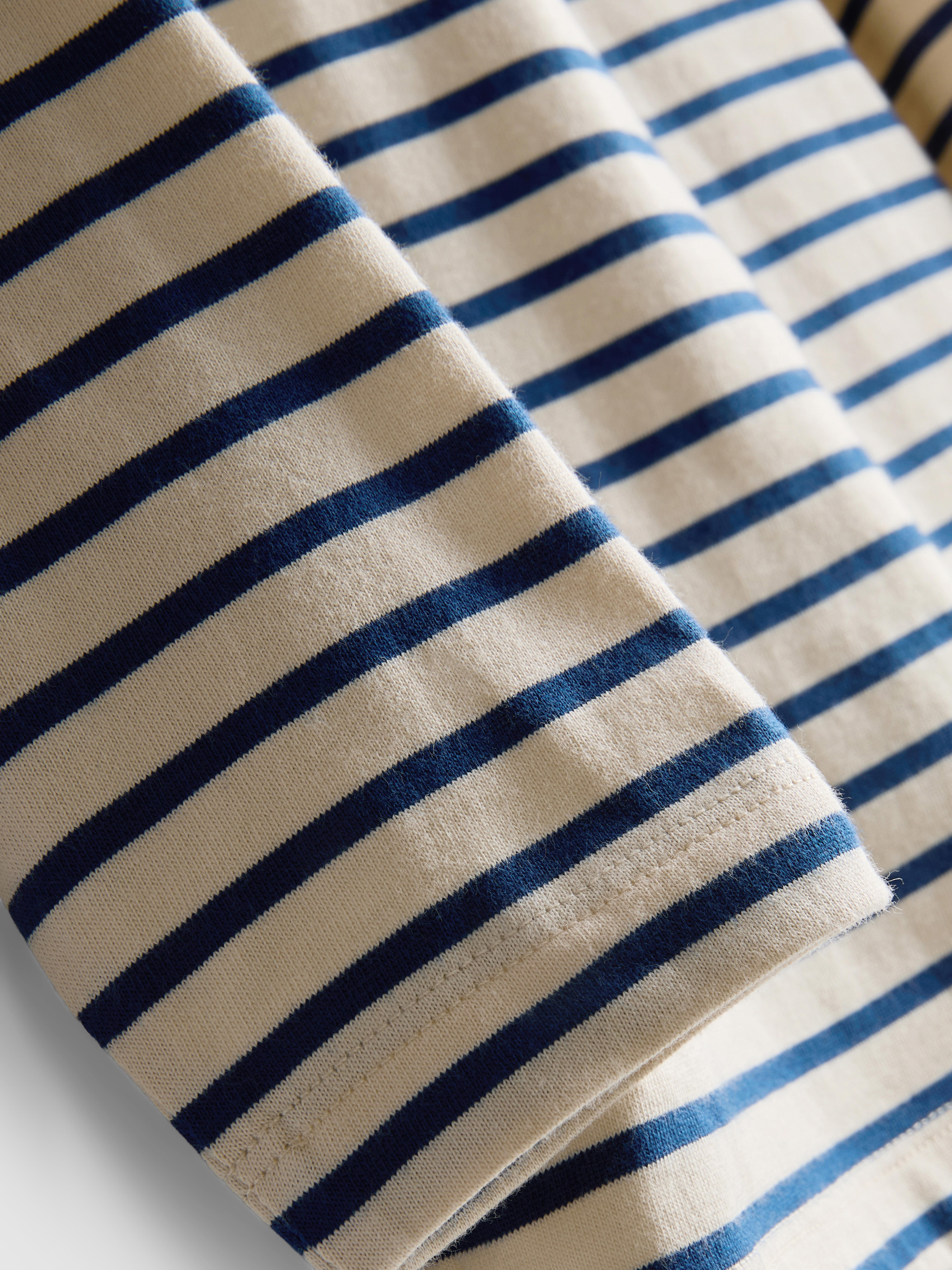 1-9yrs | Pure Cotton Stripe Long-Sleeve T-Shirt