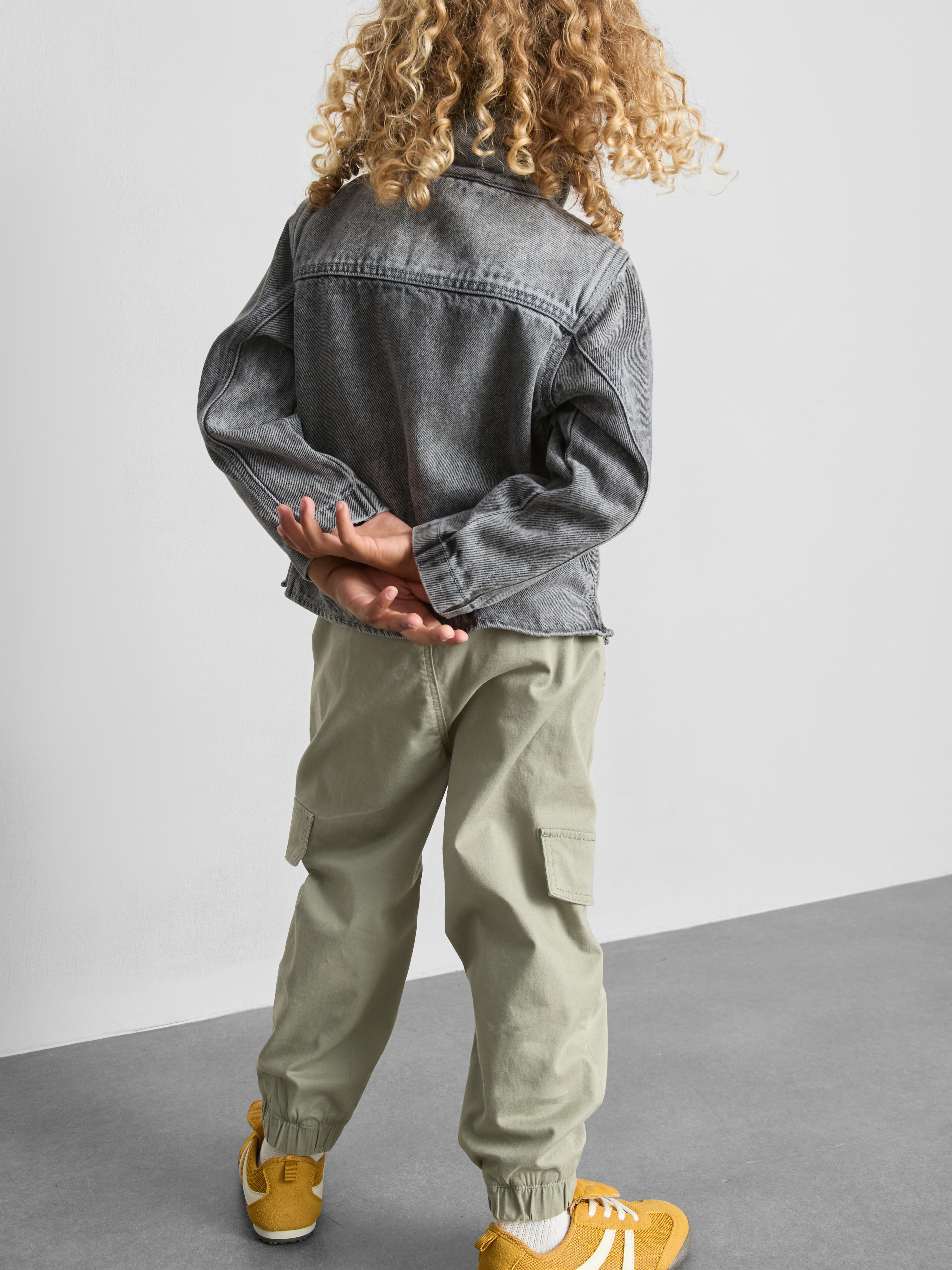 1-7yrs | Cotton-Rich Cuffed Cargo Pants