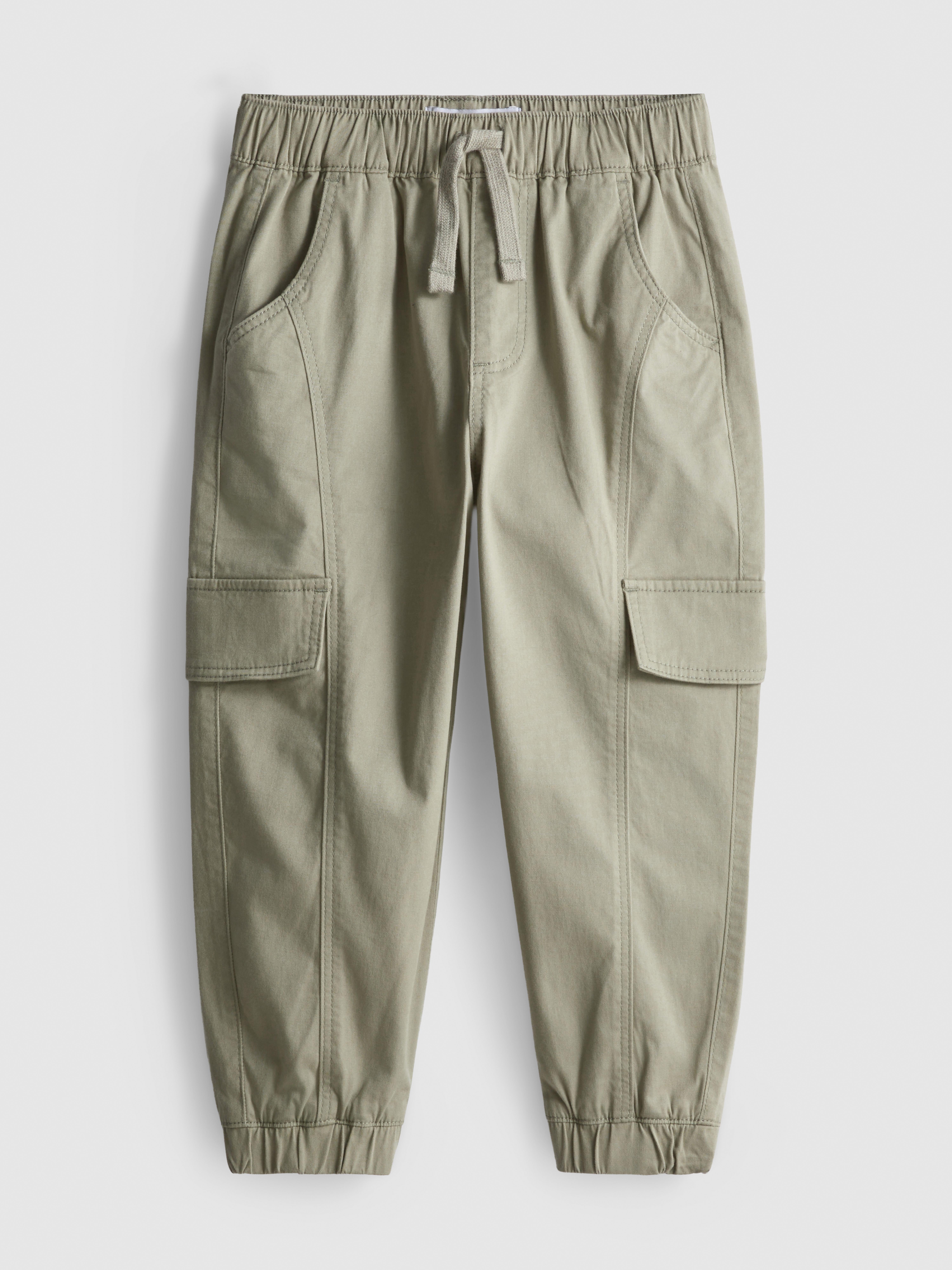 1-7yrs | Cotton-Rich Cuffed Cargo Pants