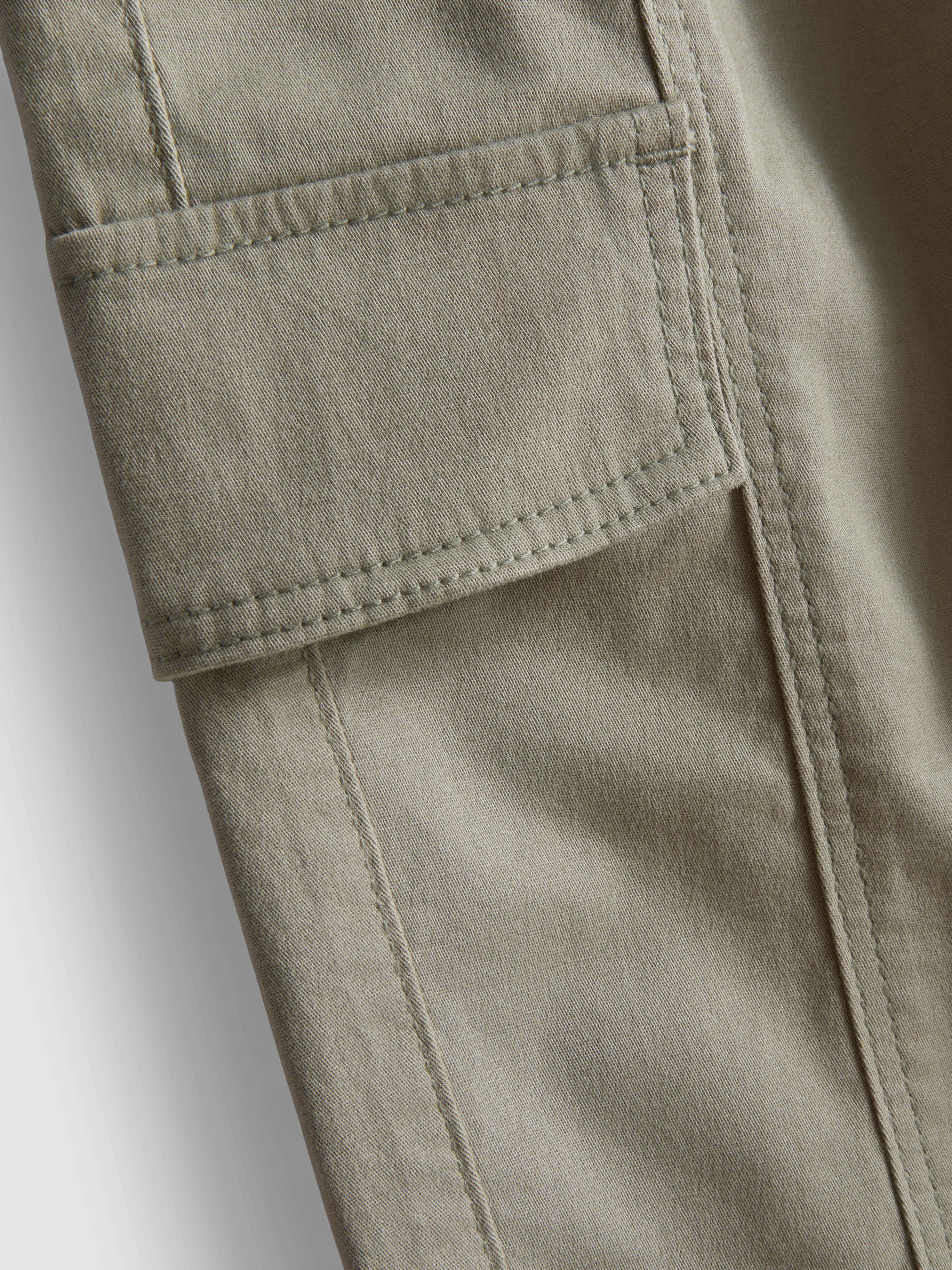 1-7yrs | Cotton-Rich Cuffed Cargo Pants