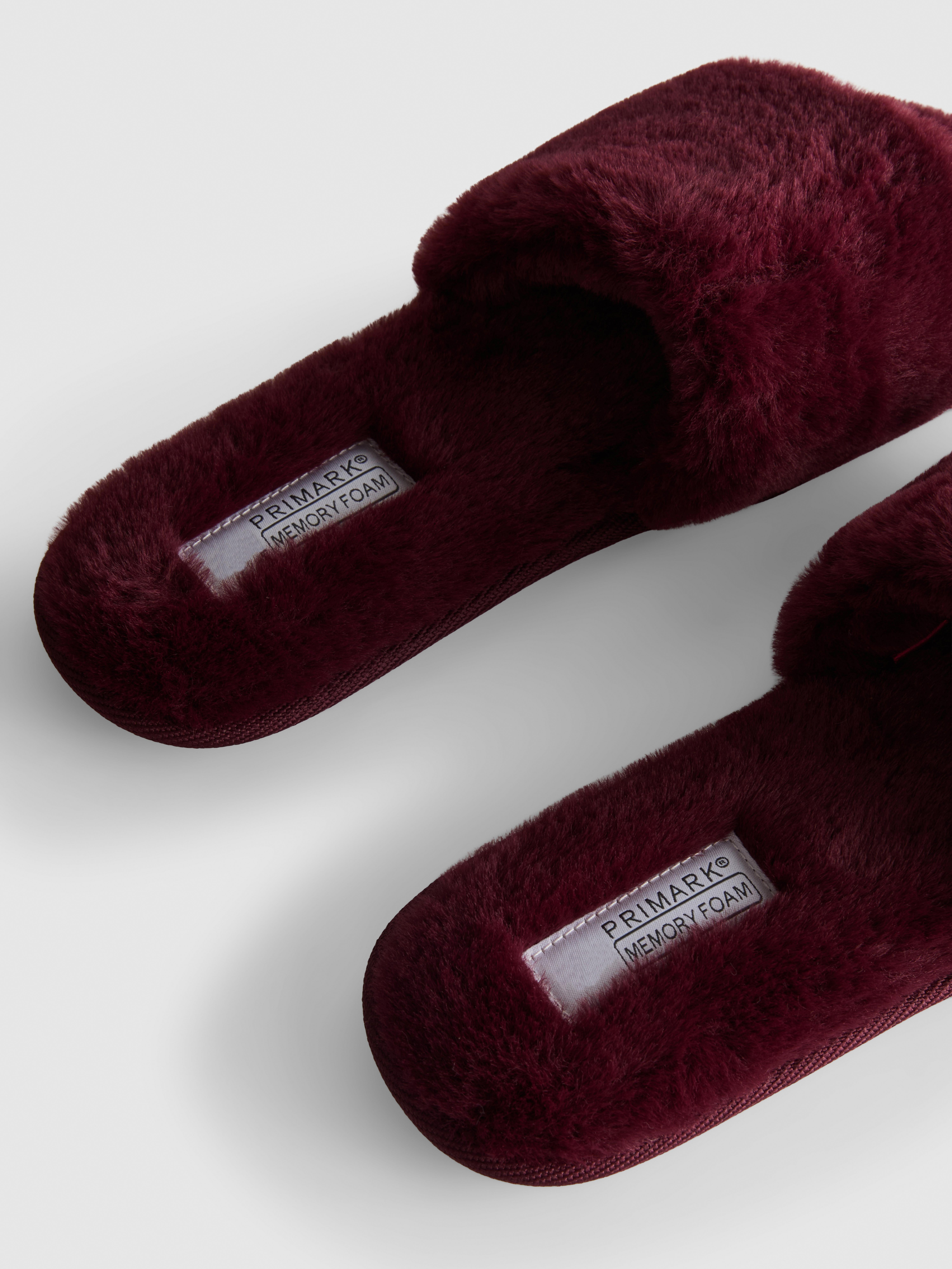 Faux Fur Mule Slippers
