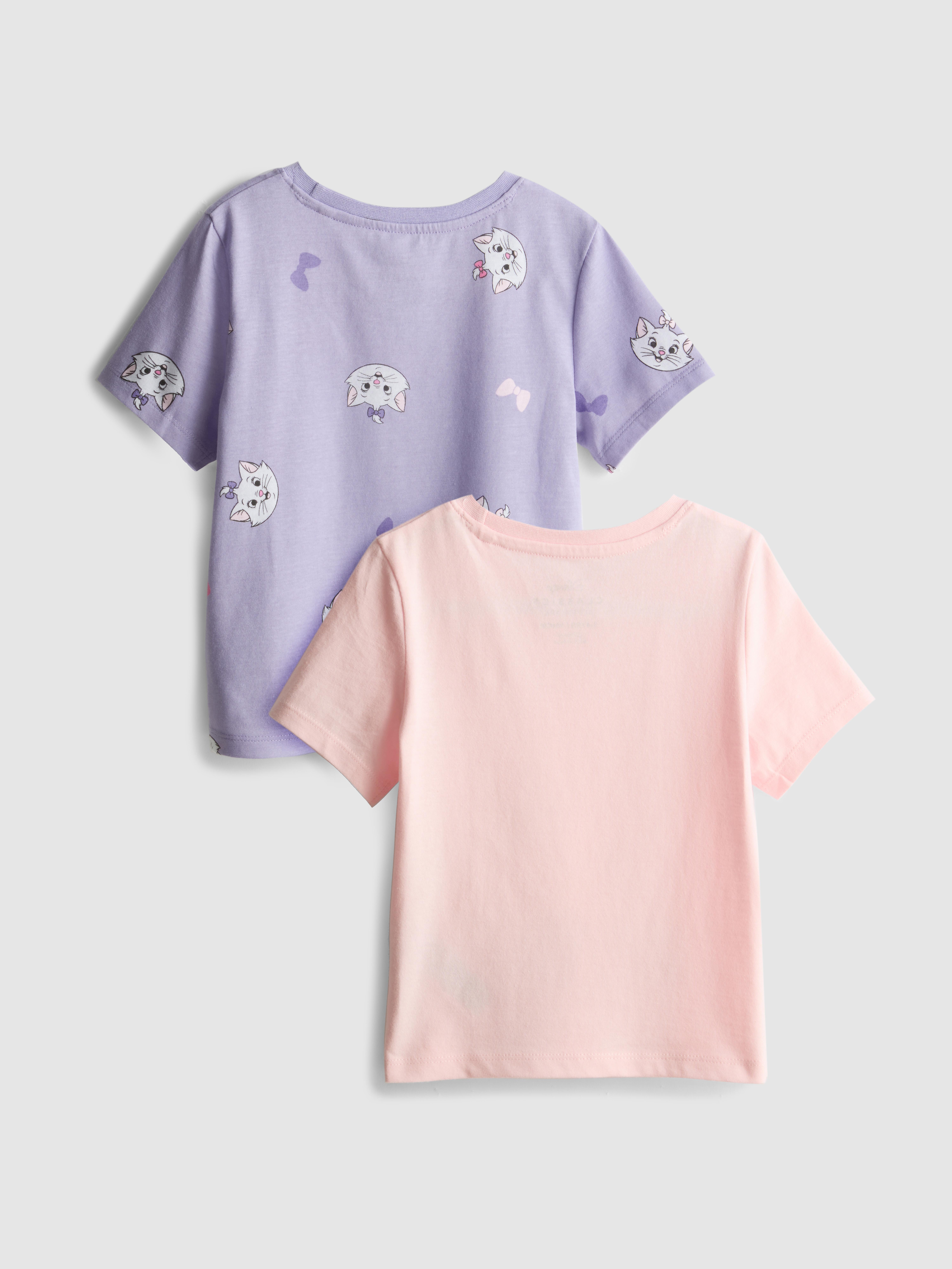 1-9yrs | 2pk Disney’s The Aristocats Marie T-Shirts