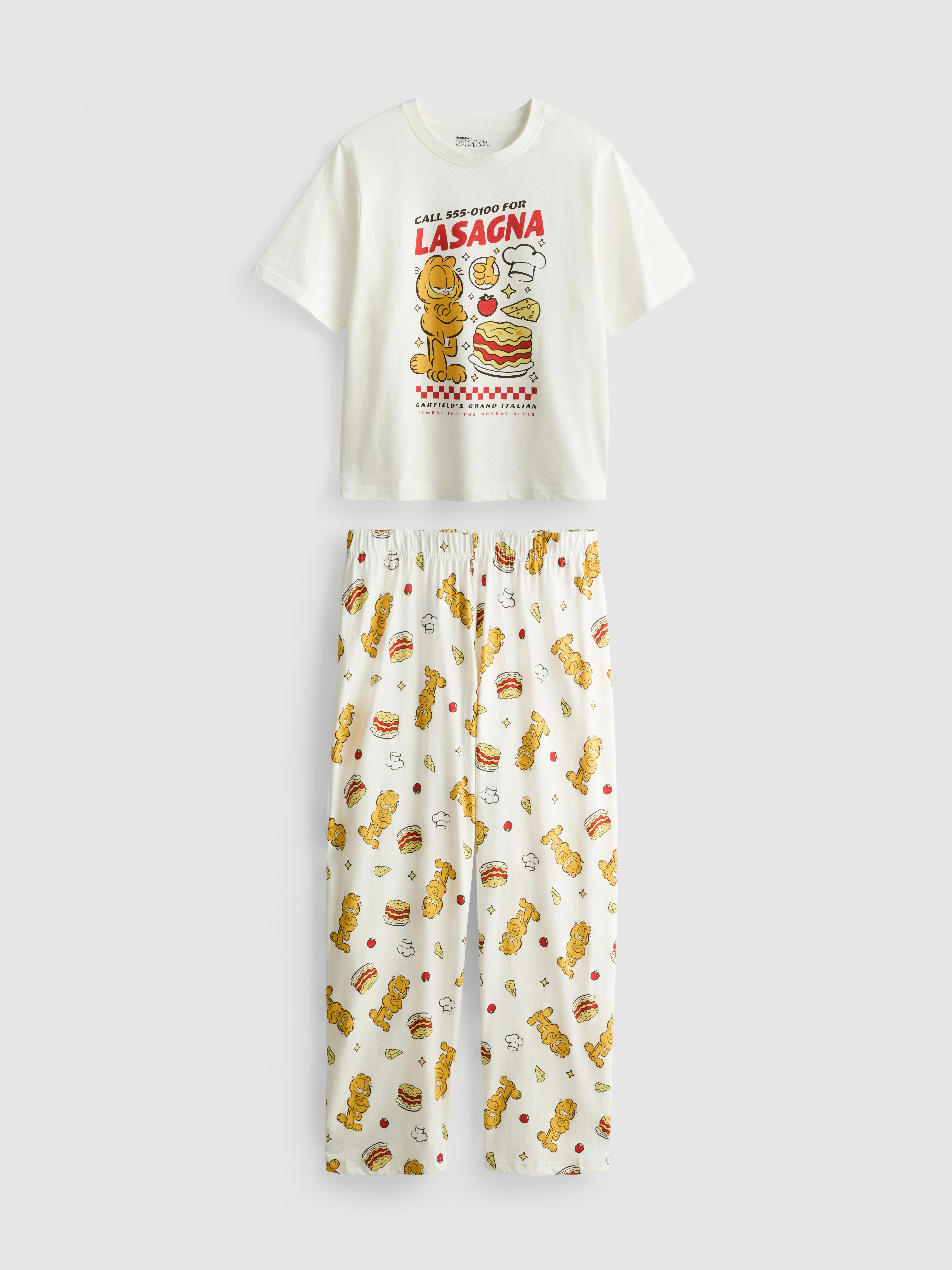 Pijama algodão gráfico Garfield
