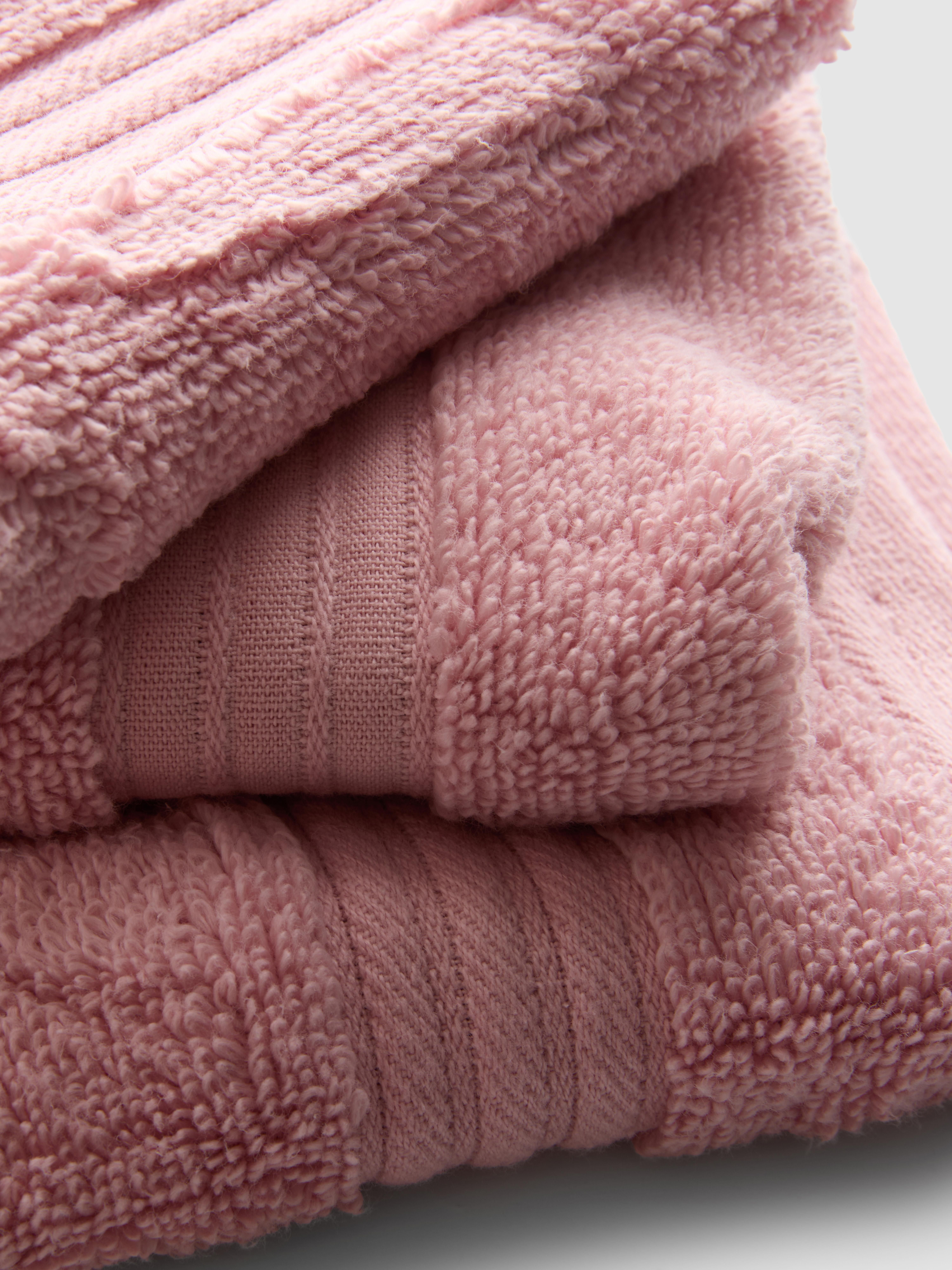 3pk Textured Face Cloths