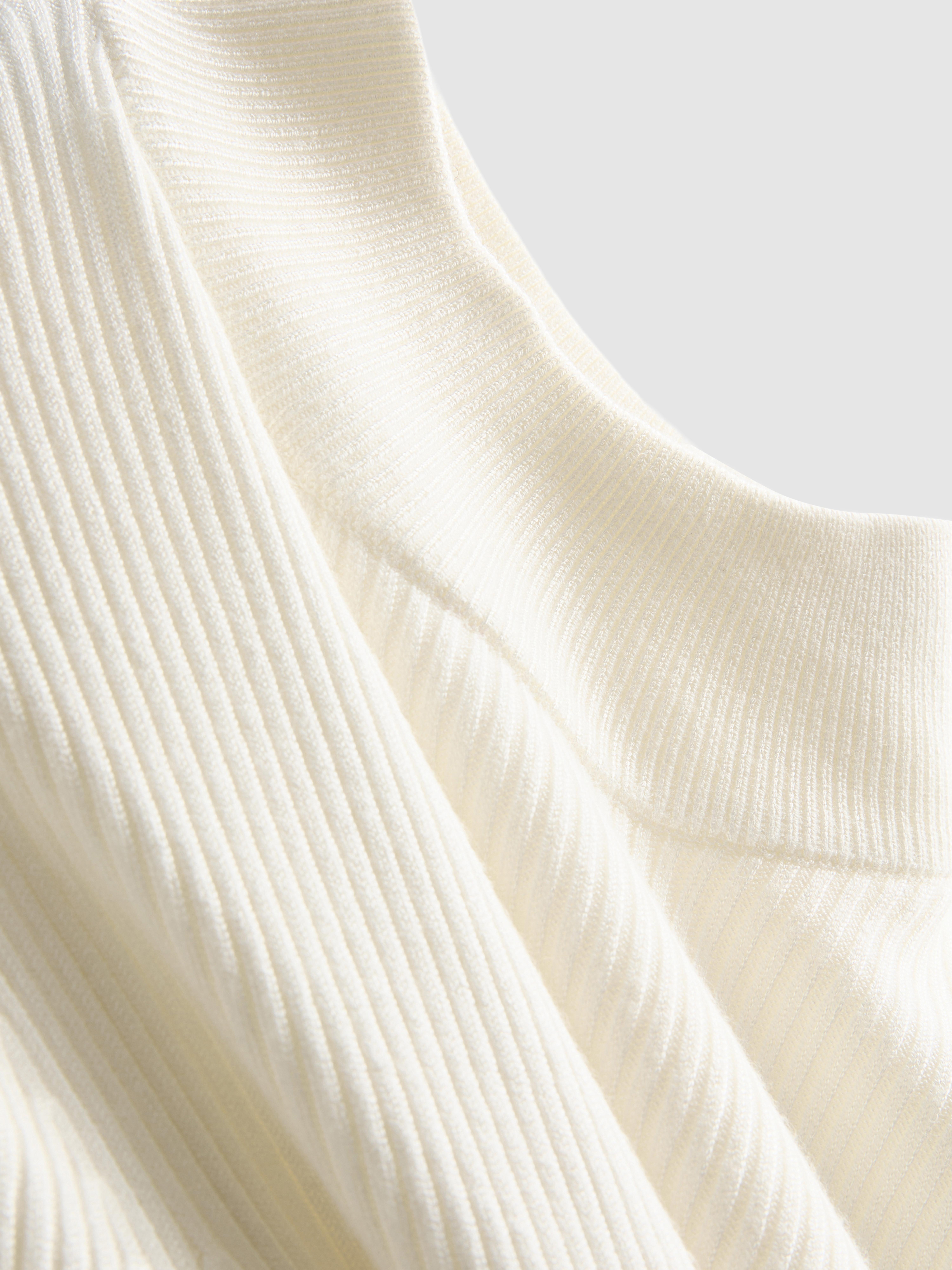 Ribbed Turtle Neck Jumper