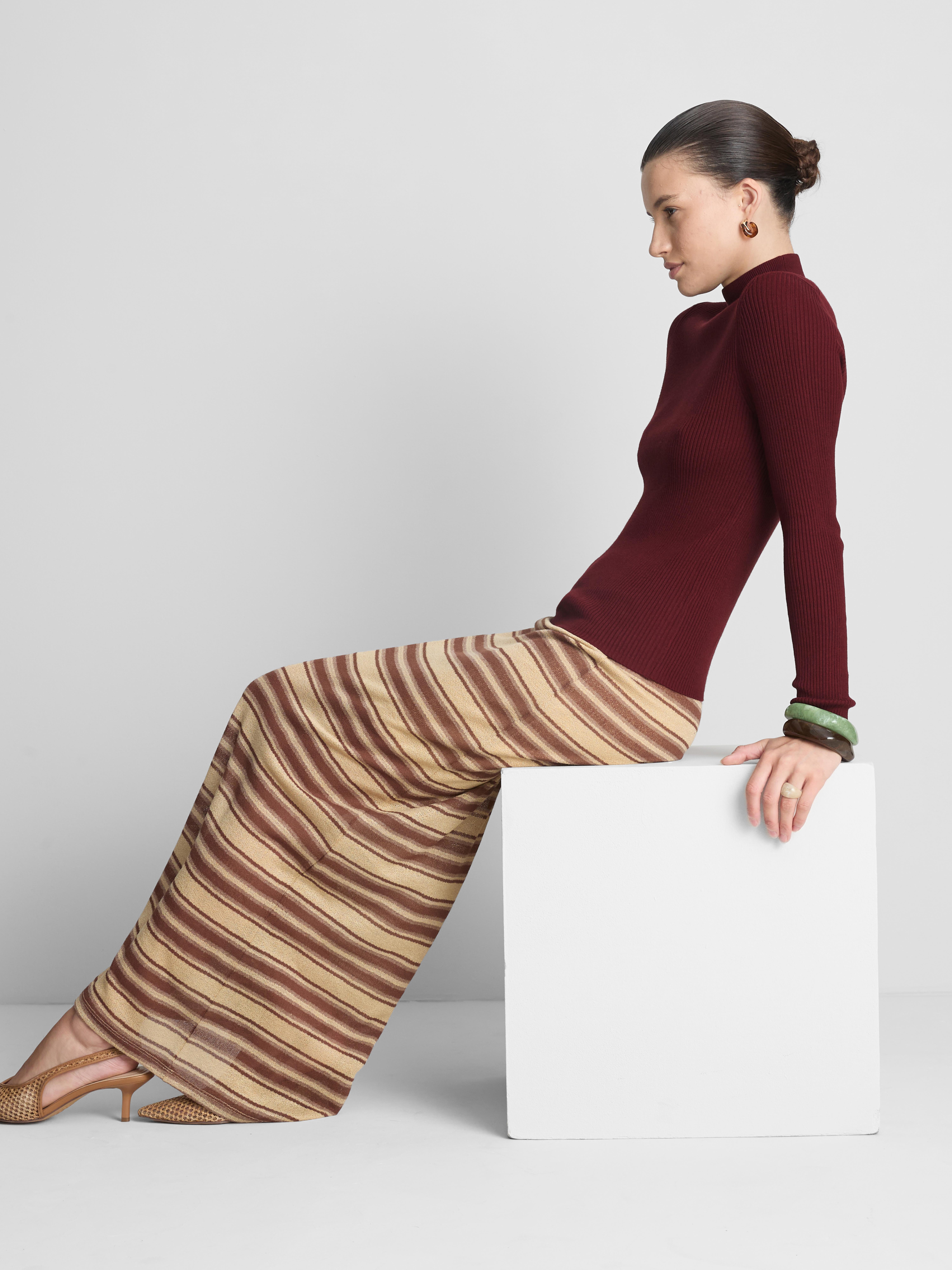 Ribbed Turtleneck Sweater