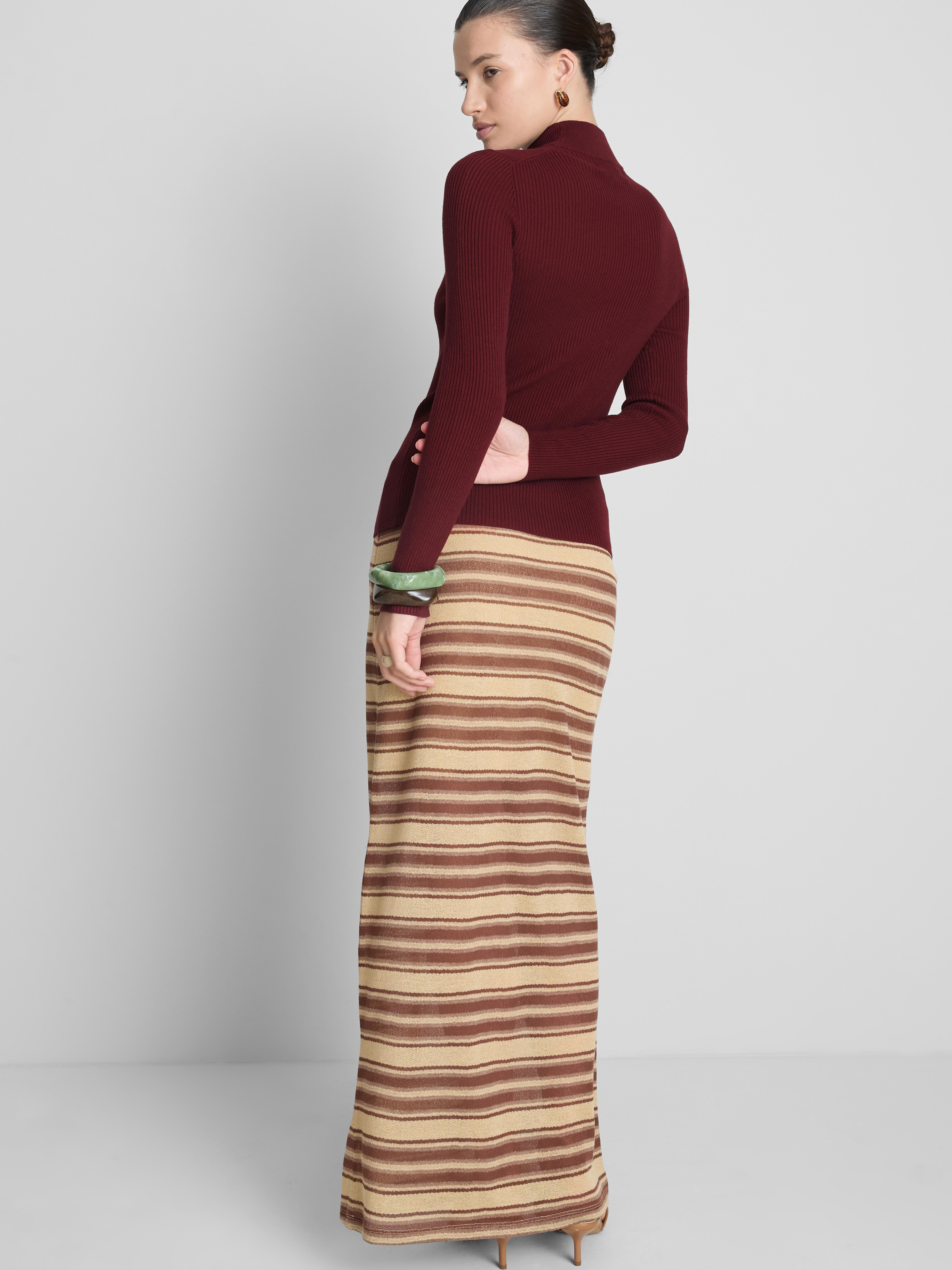 Ribbed Turtleneck Sweater