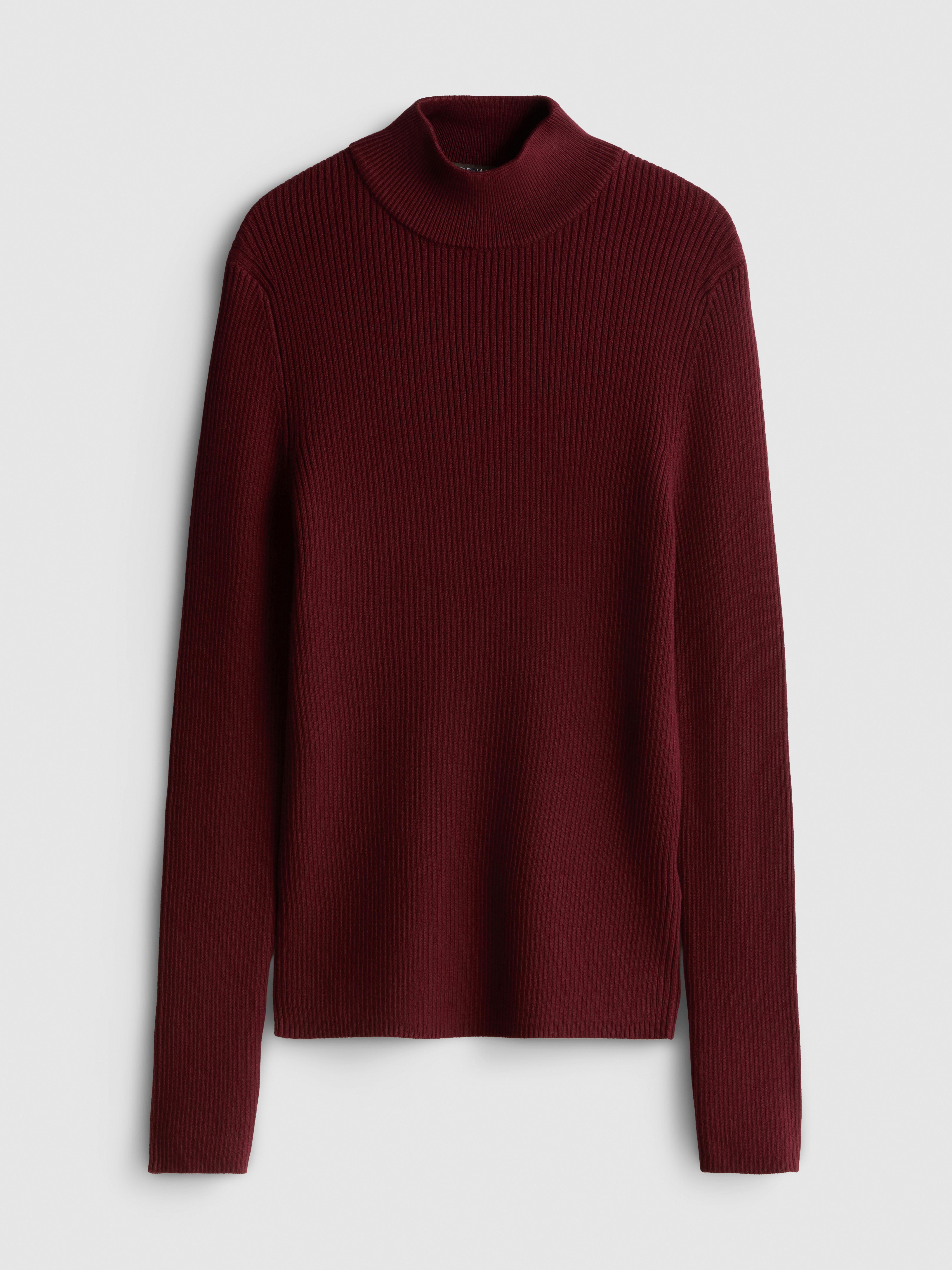 Ribbed Turtleneck Sweater