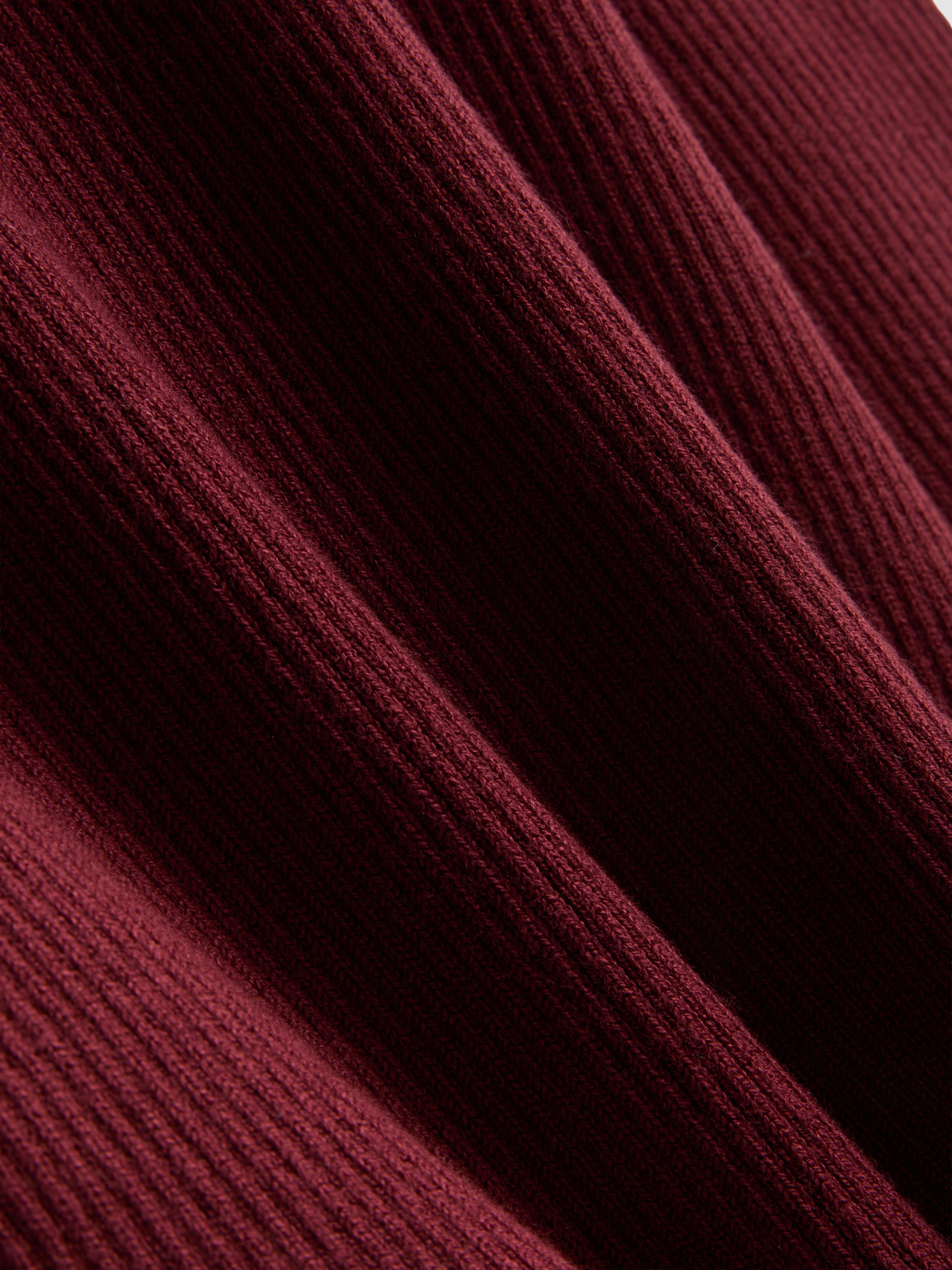 Ribbed Turtleneck Sweater