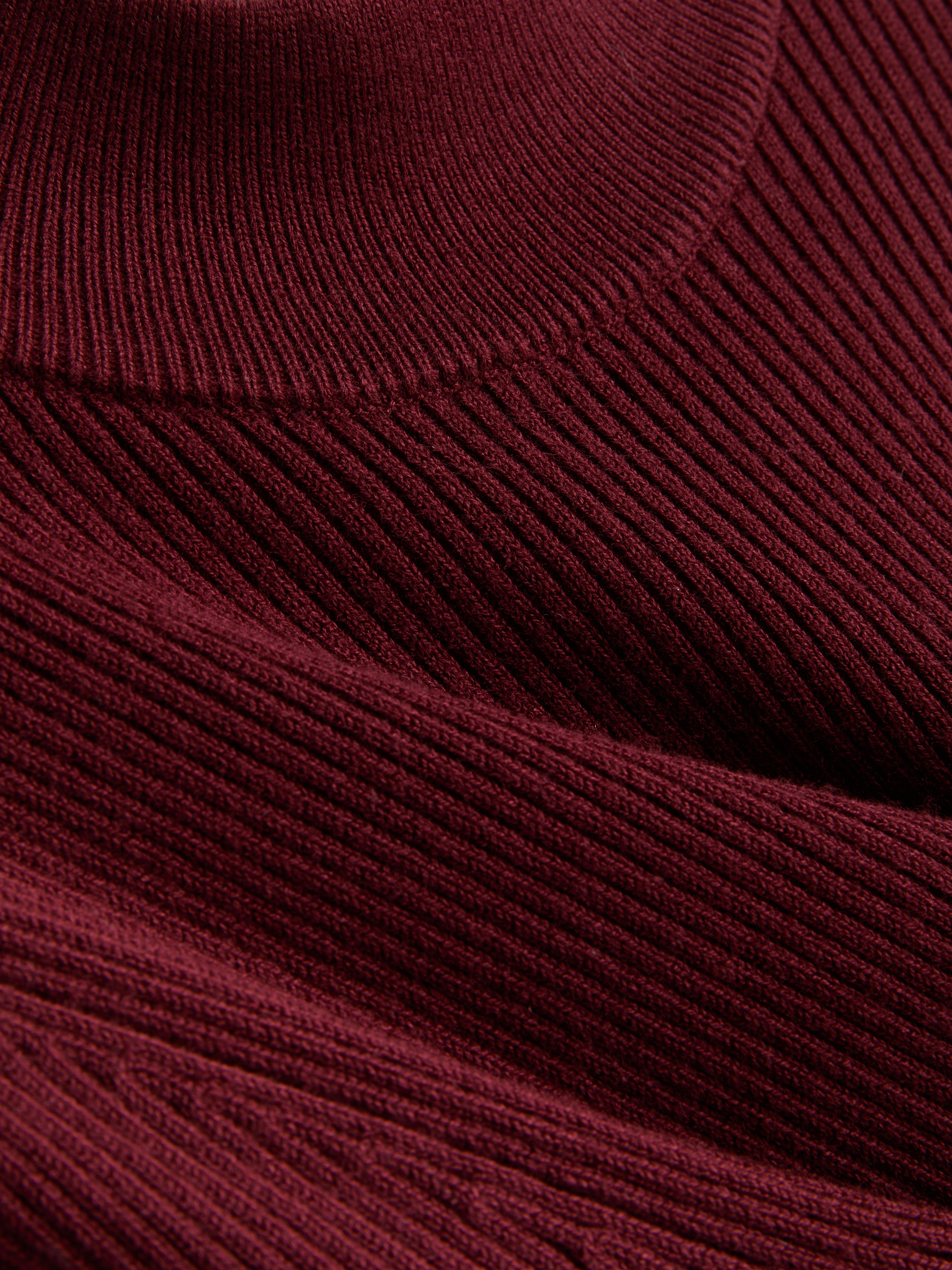 Ribbed Turtleneck Sweater