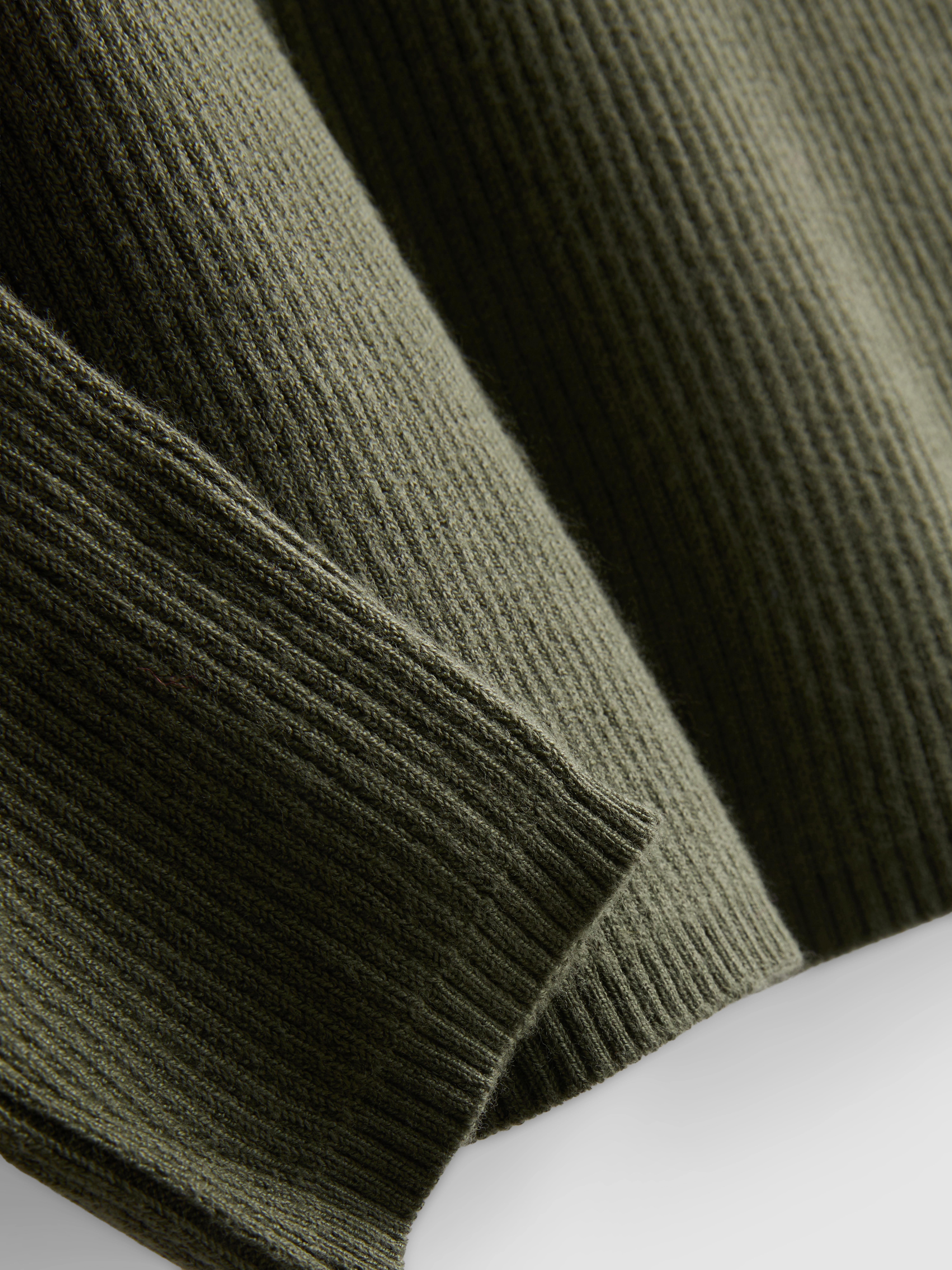 Ribbed Turtle Neck Jumper