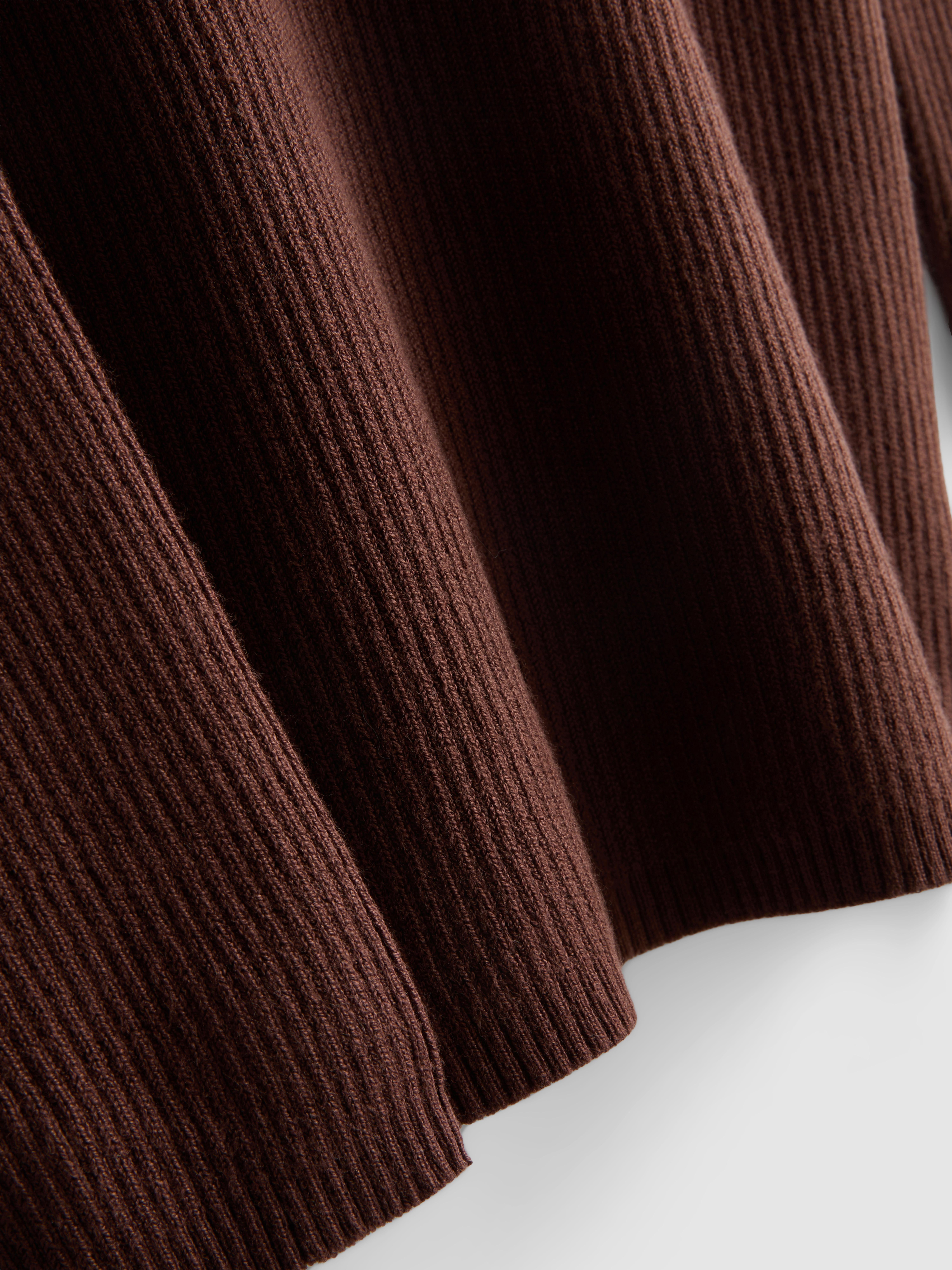 Ribbed Turtle Neck Jumper
