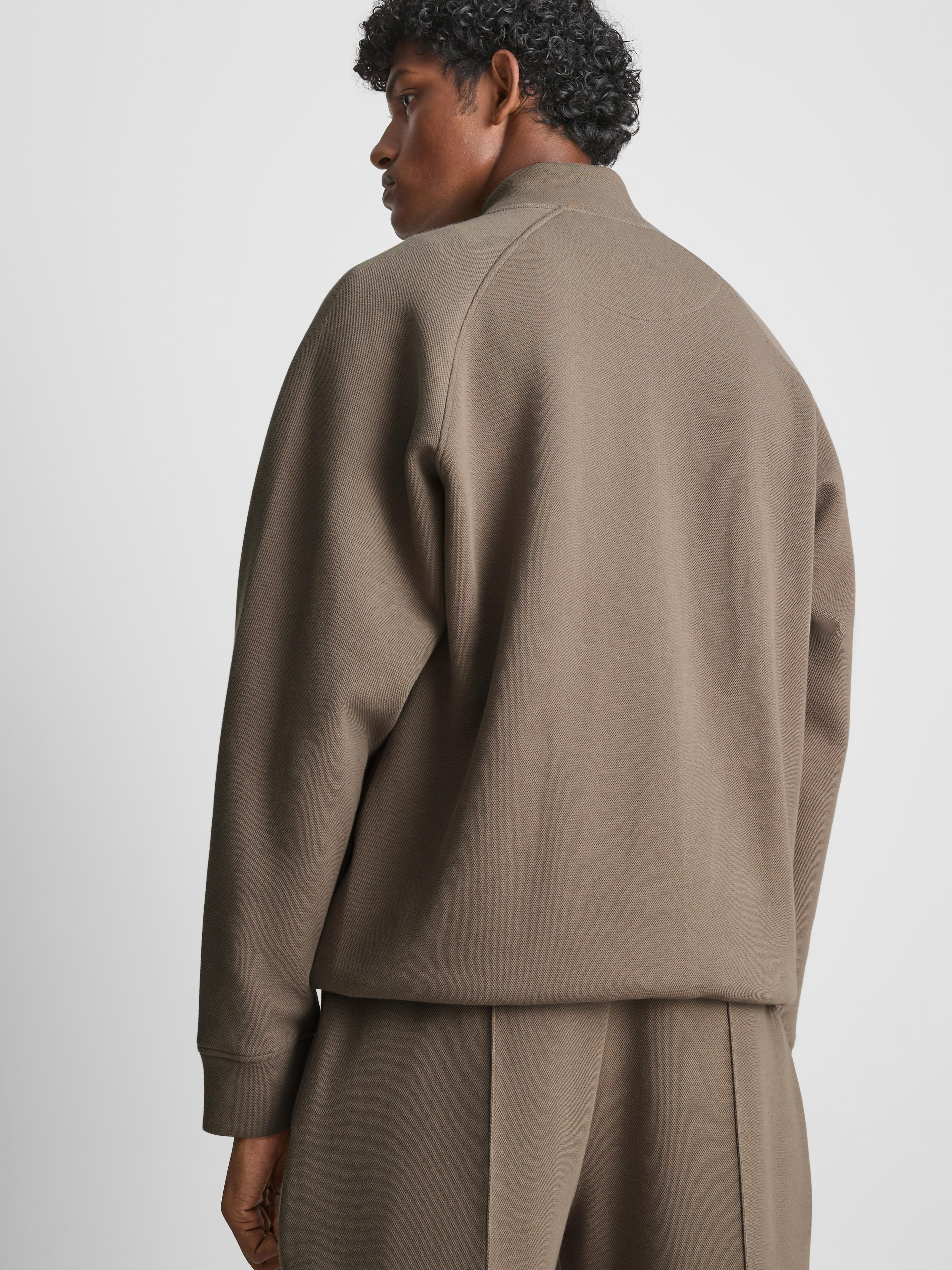 „The Edit“ Sweatshirt mit durchgehendem Reißverschluss