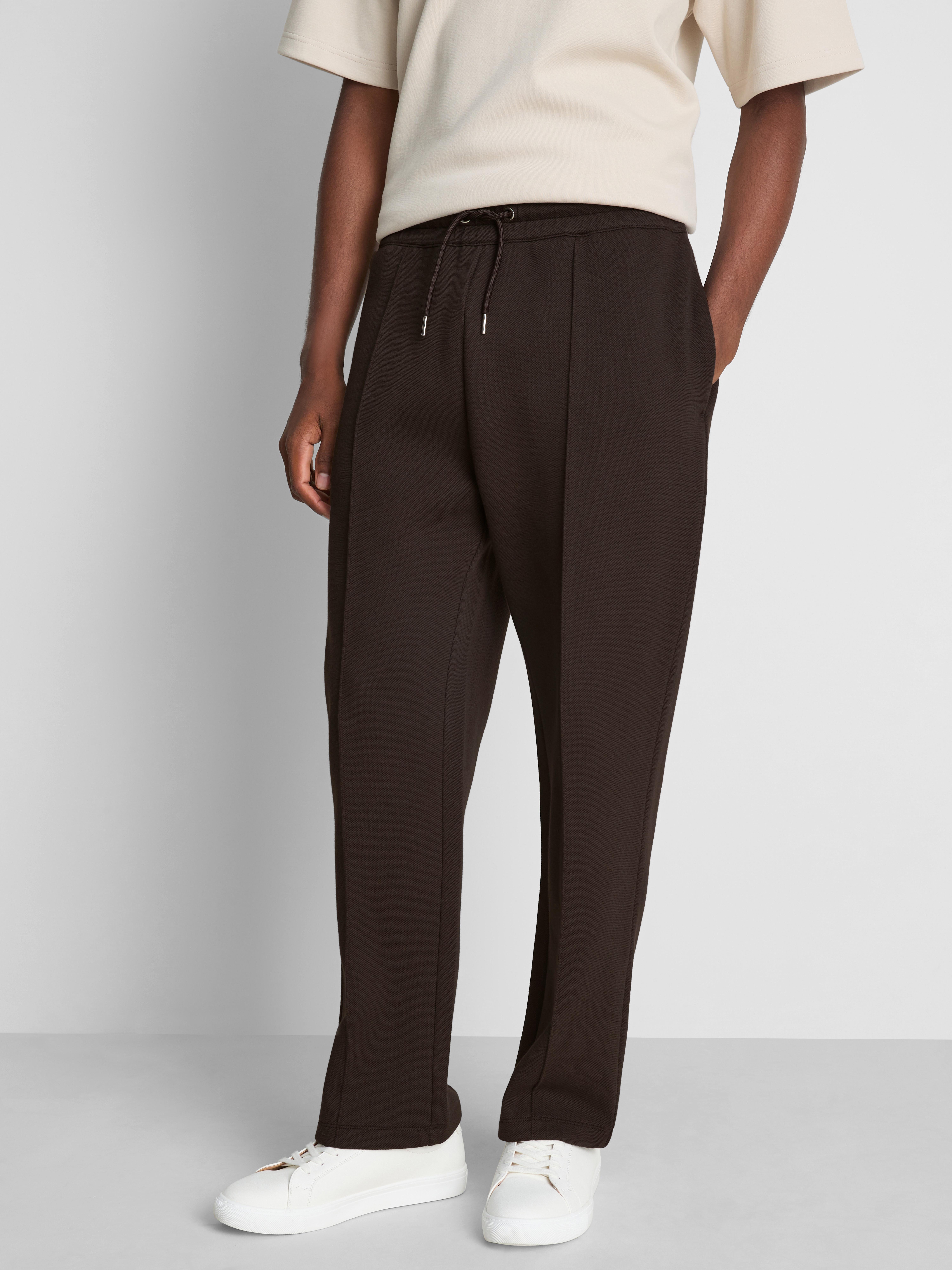 The Edit Pique Drawstring Joggers
