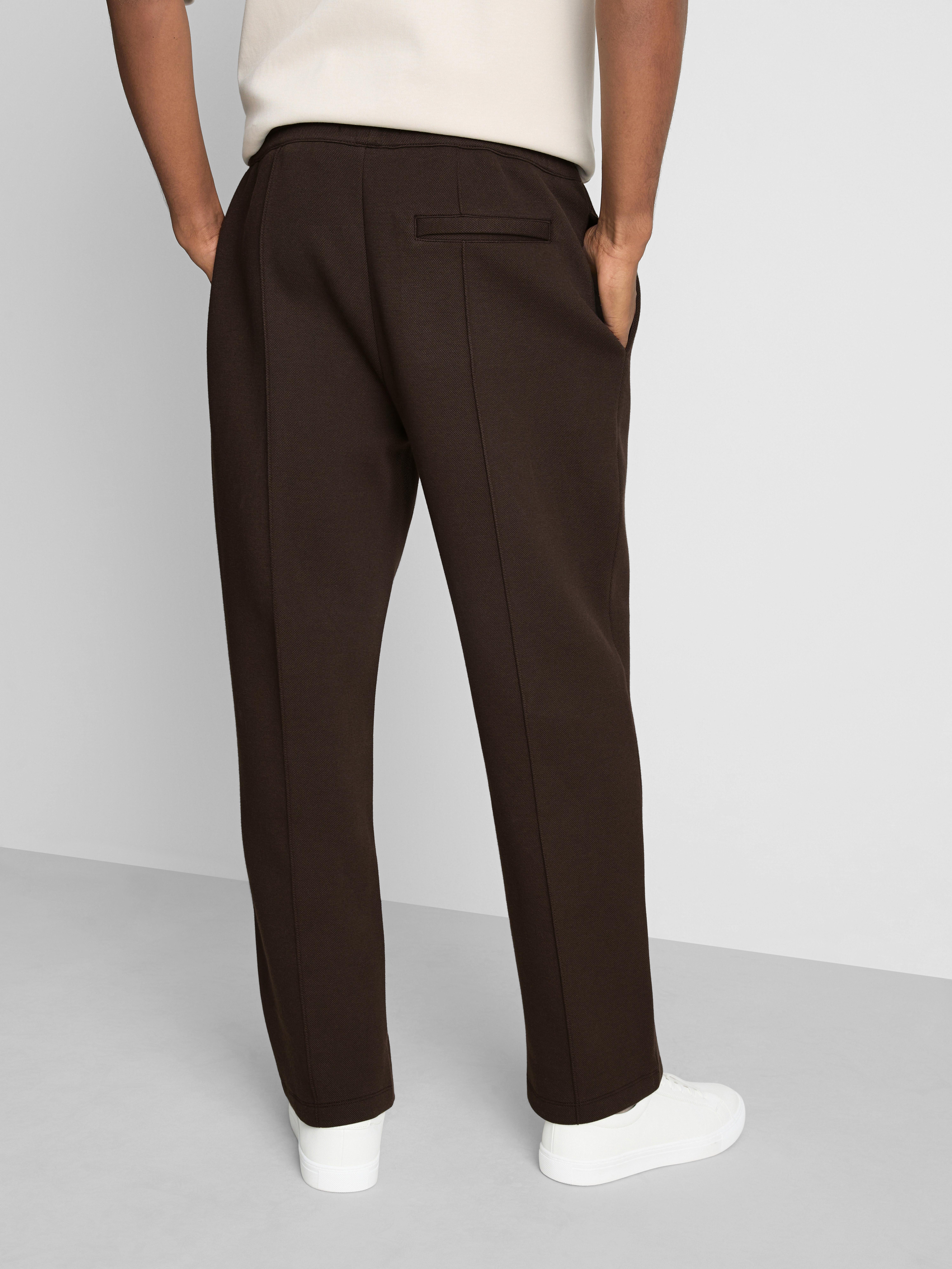 The Edit Pique Drawstring Joggers
