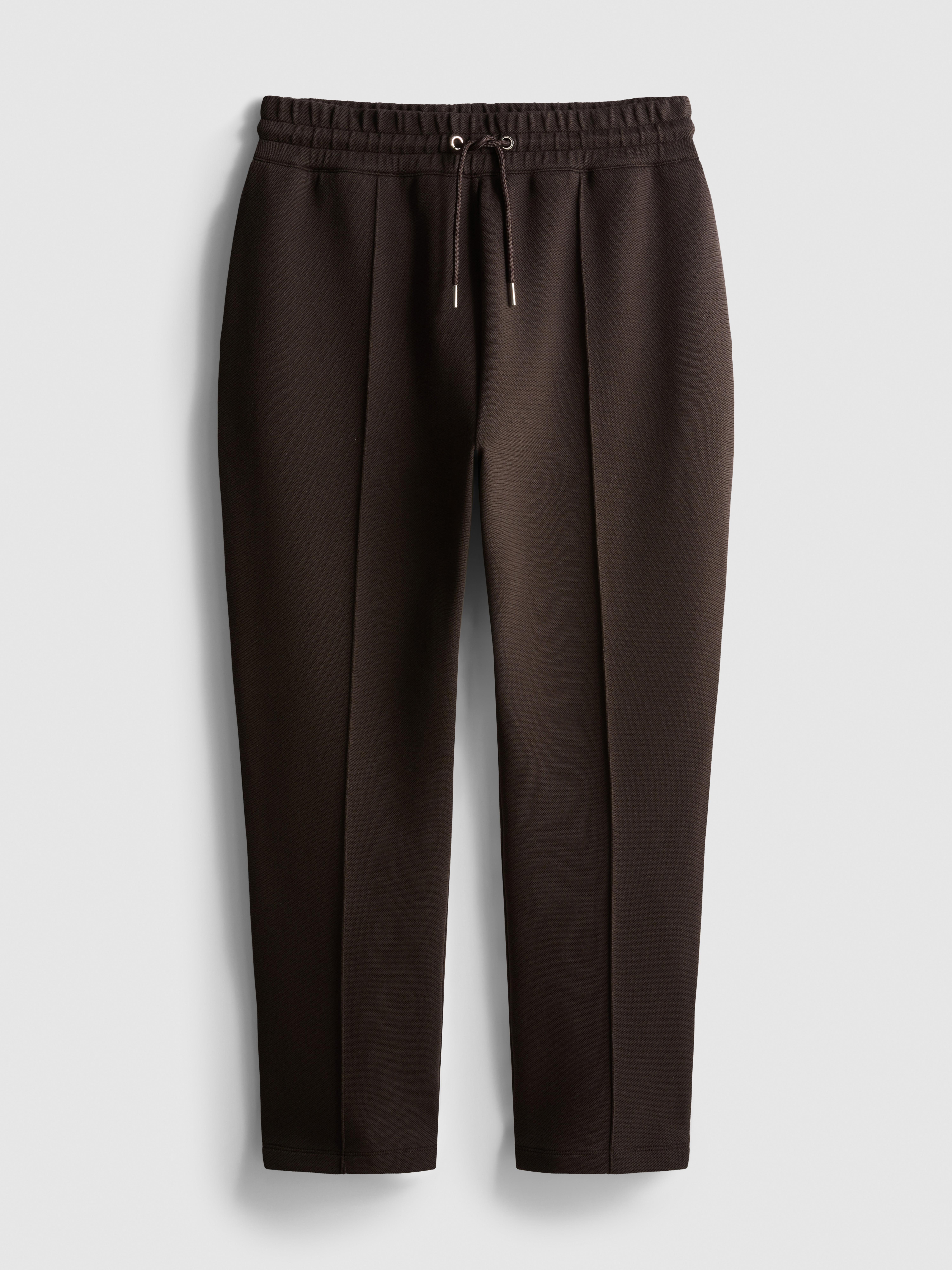 The Edit Pique Drawstring Joggers