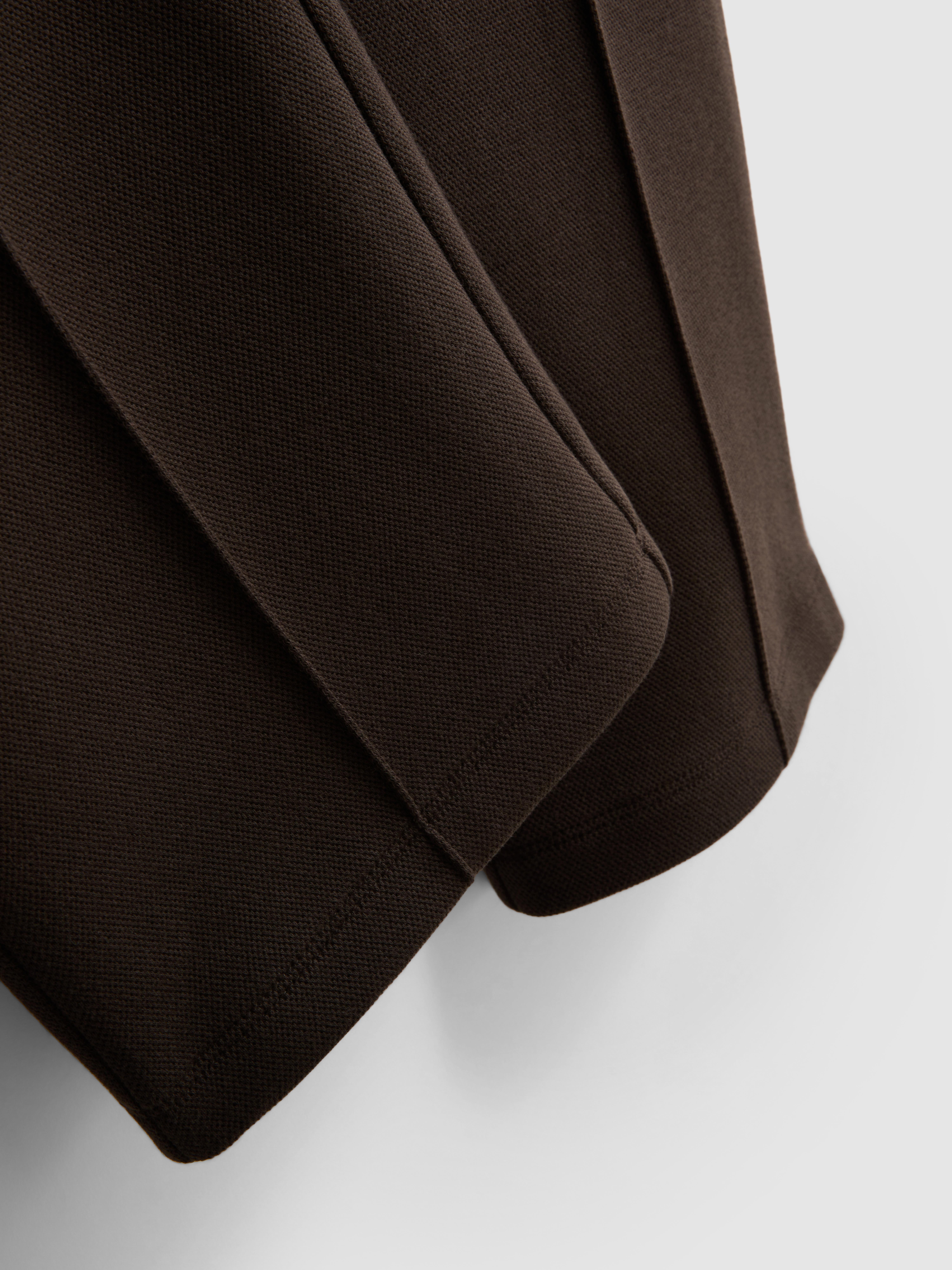 The Edit Pique Drawstring Joggers