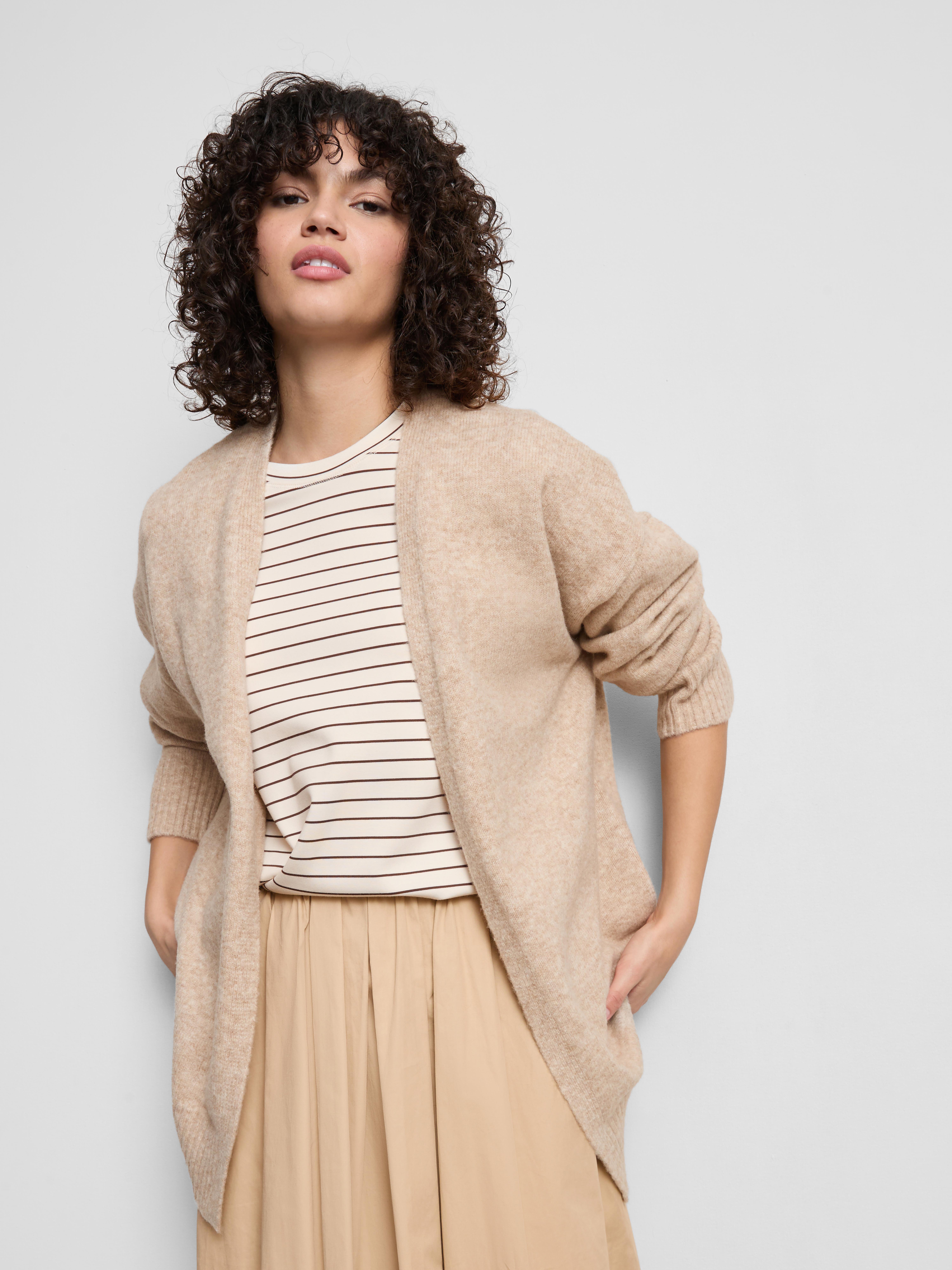 Classic Relaxed Knitted Cardigan