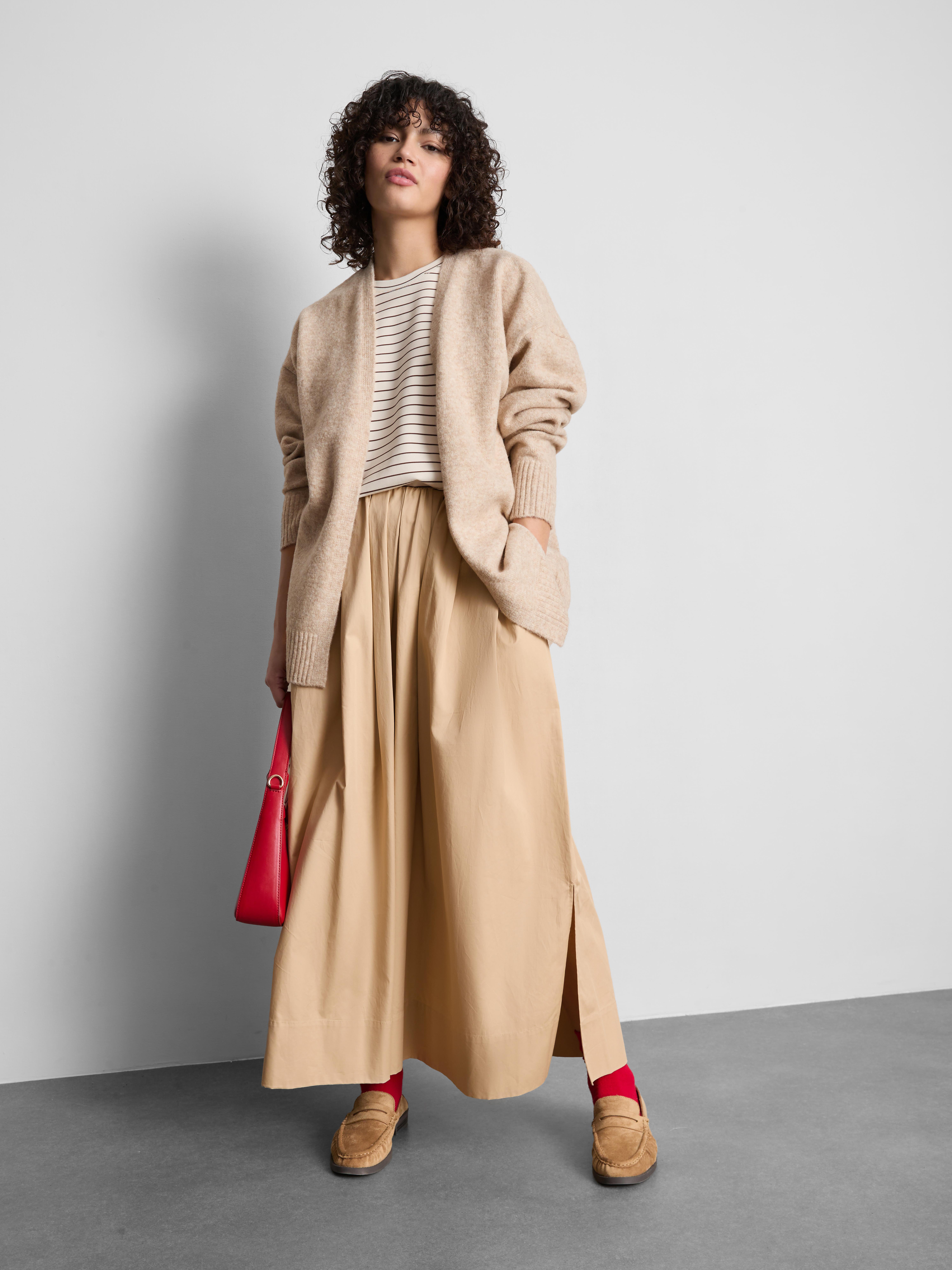 Classic Relaxed Knitted Cardigan