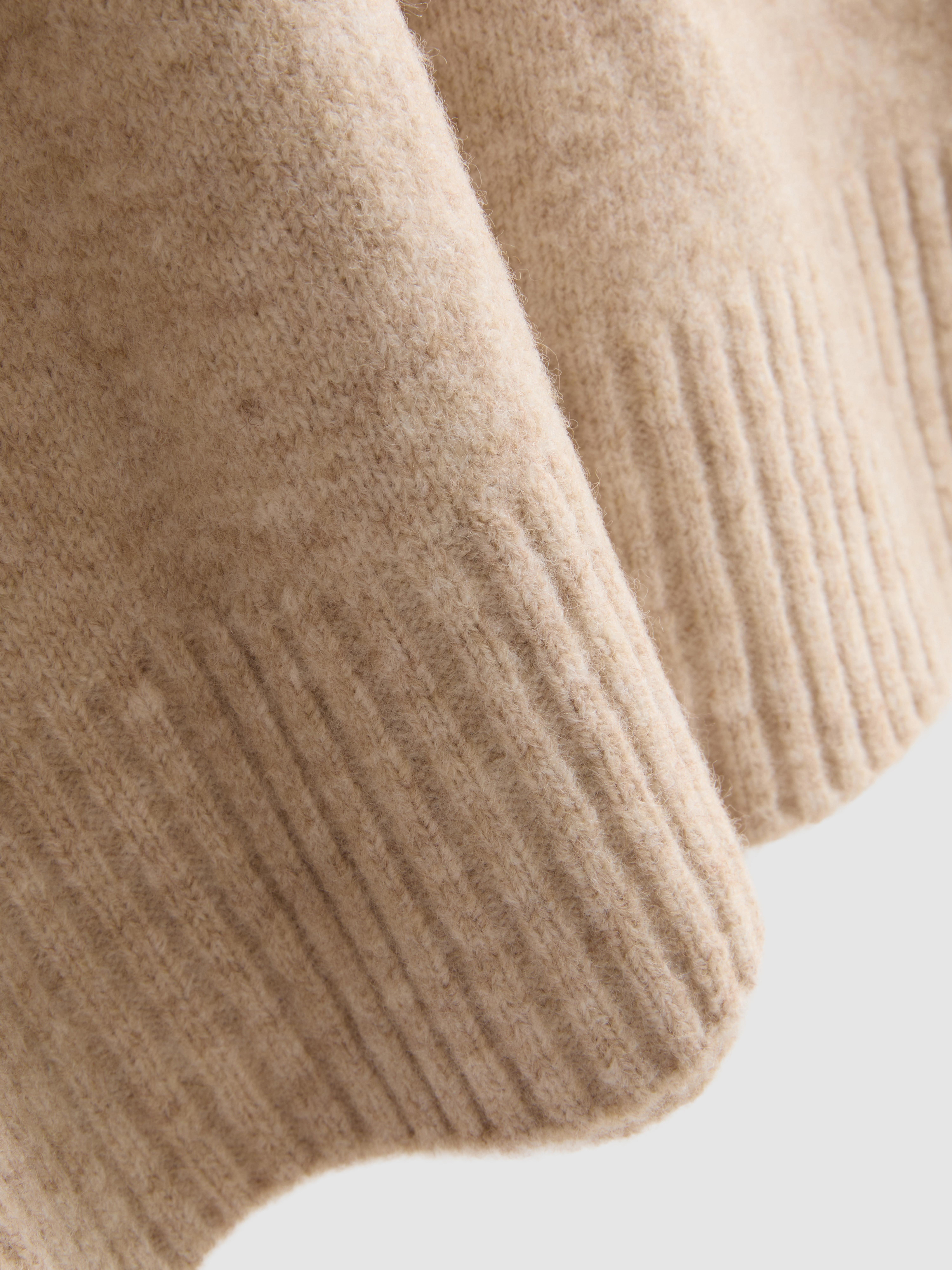 Classic Relaxed Knitted Cardigan