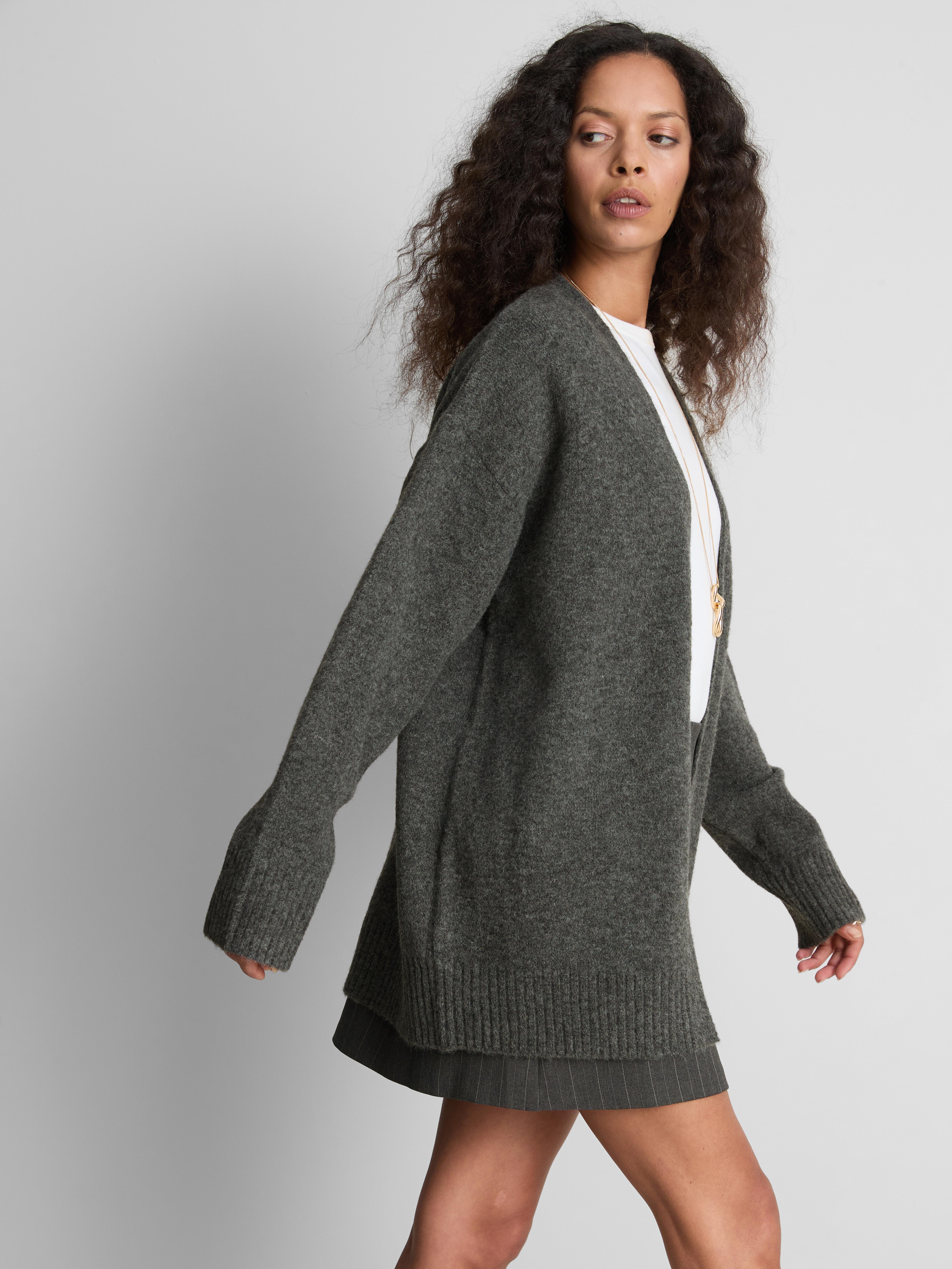 Classic Relaxed Knitted Cardigan