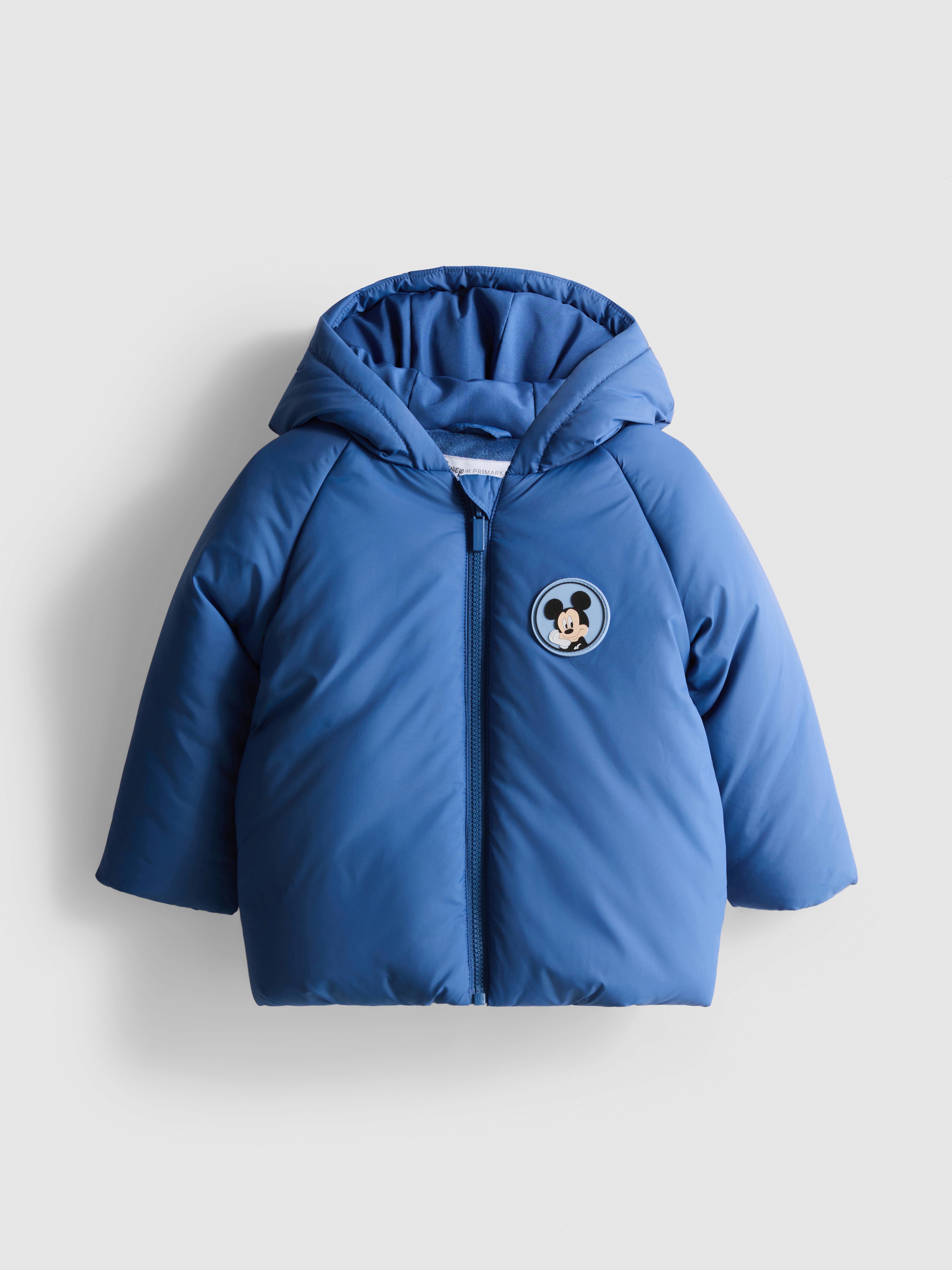 0-18mths | Disney’s Mickey Mouse Zip-Up Puffer Jacket