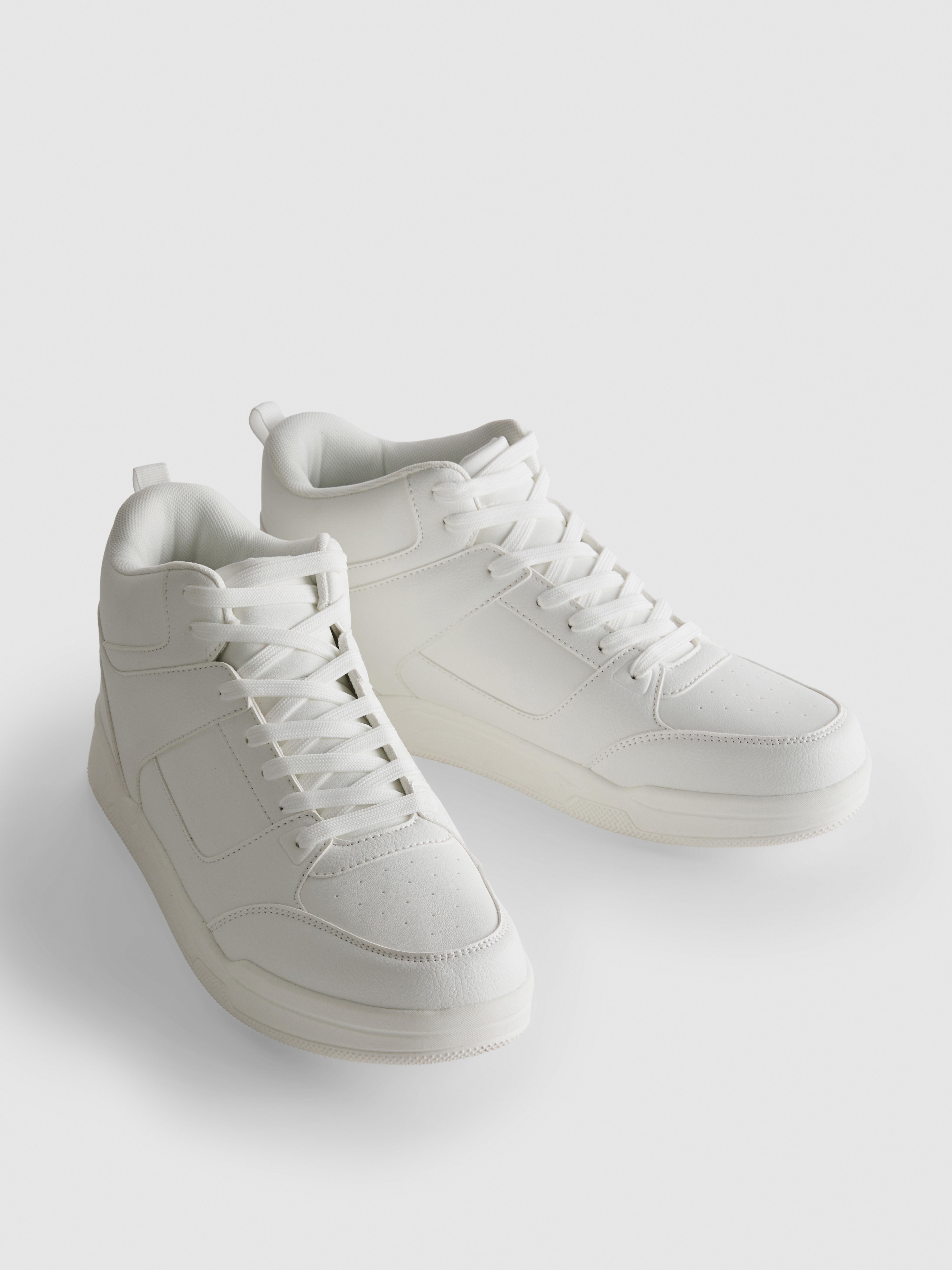 High-Top Lace-Up Trainers