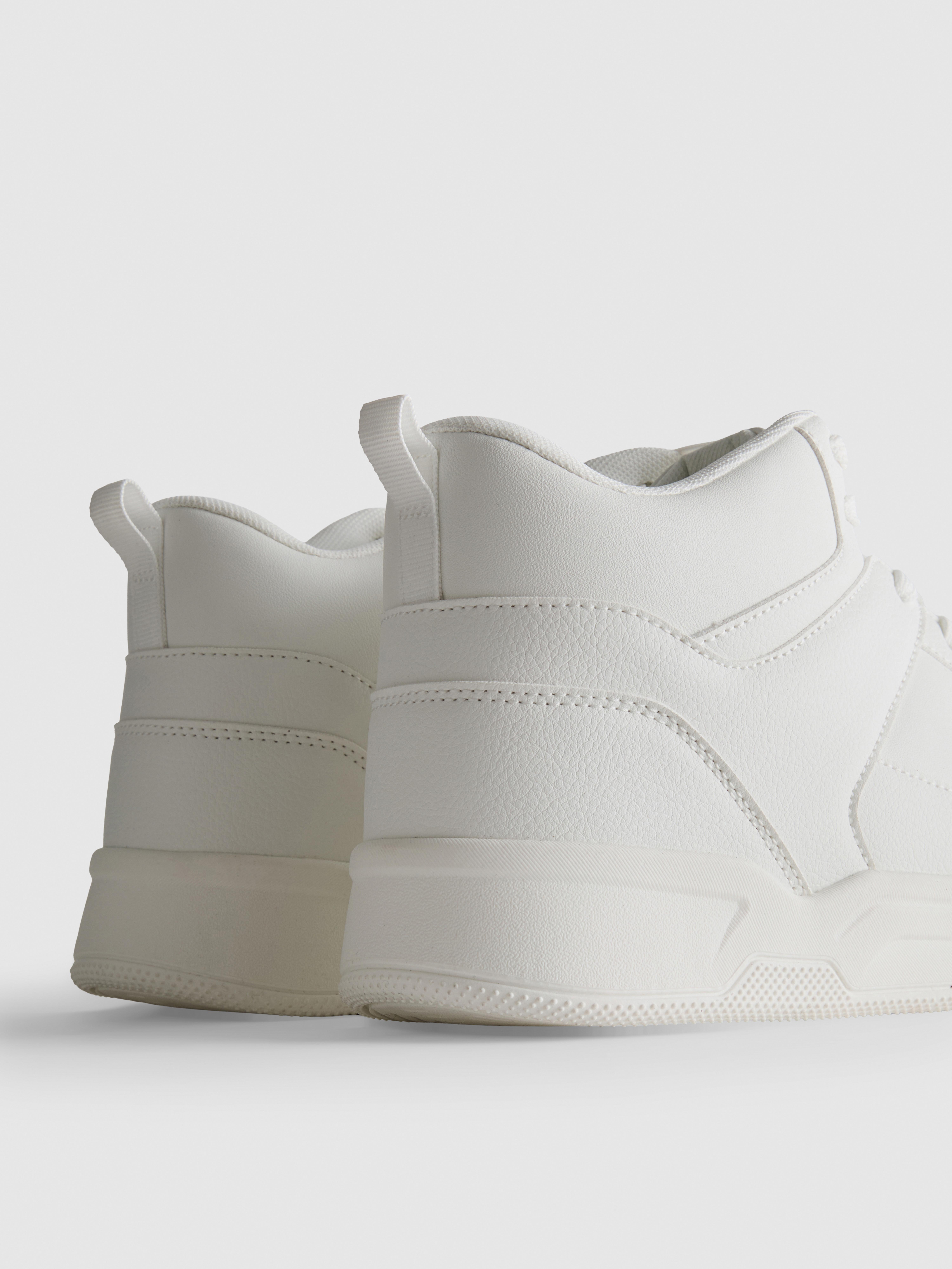High-Top Lace-Up Trainers