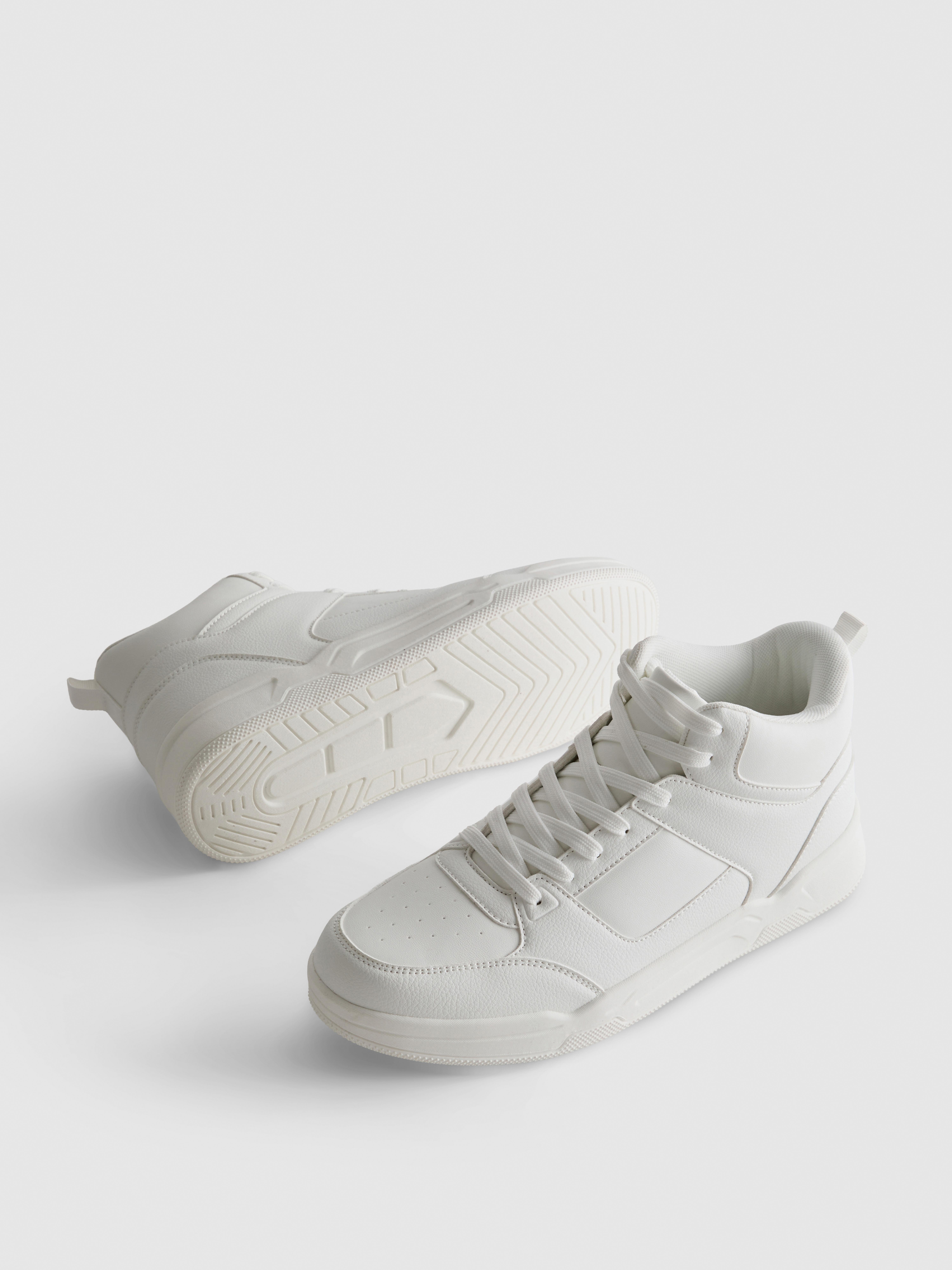 High-Top Lace-Up Trainers