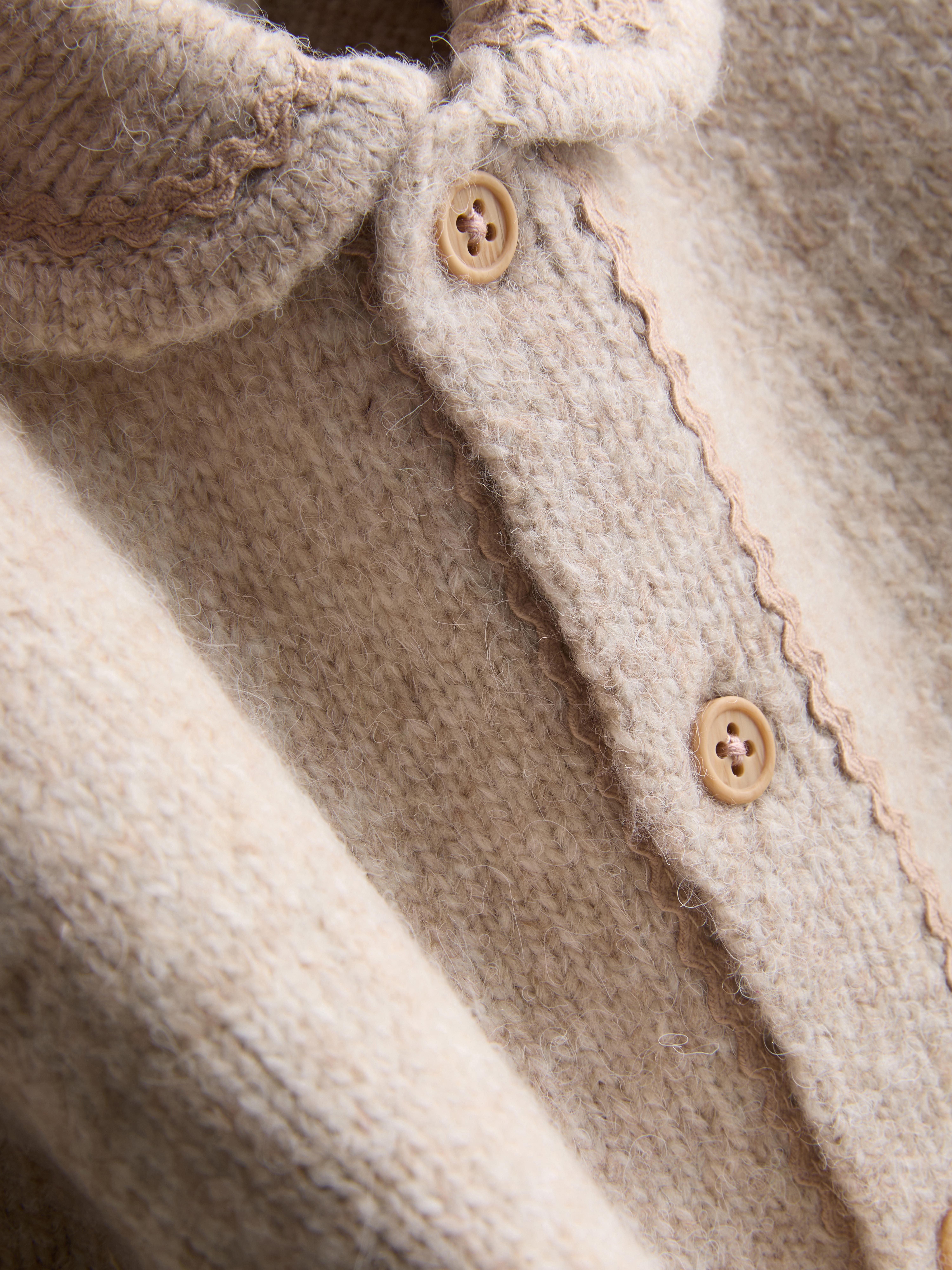 0-18mths | Bear Knit Cardigan and Leggings Set