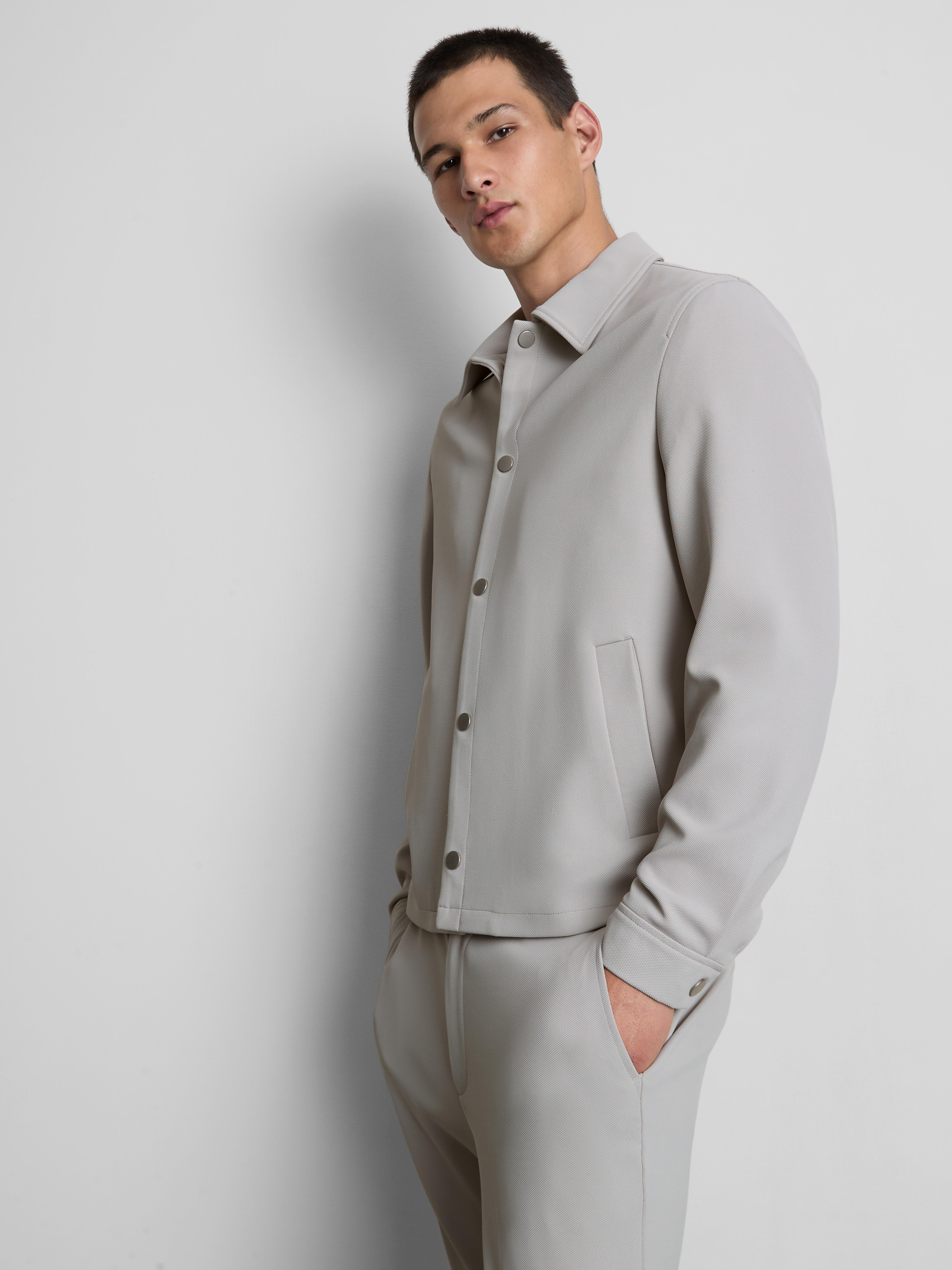 The Edit Regular Fit Collared Jacket