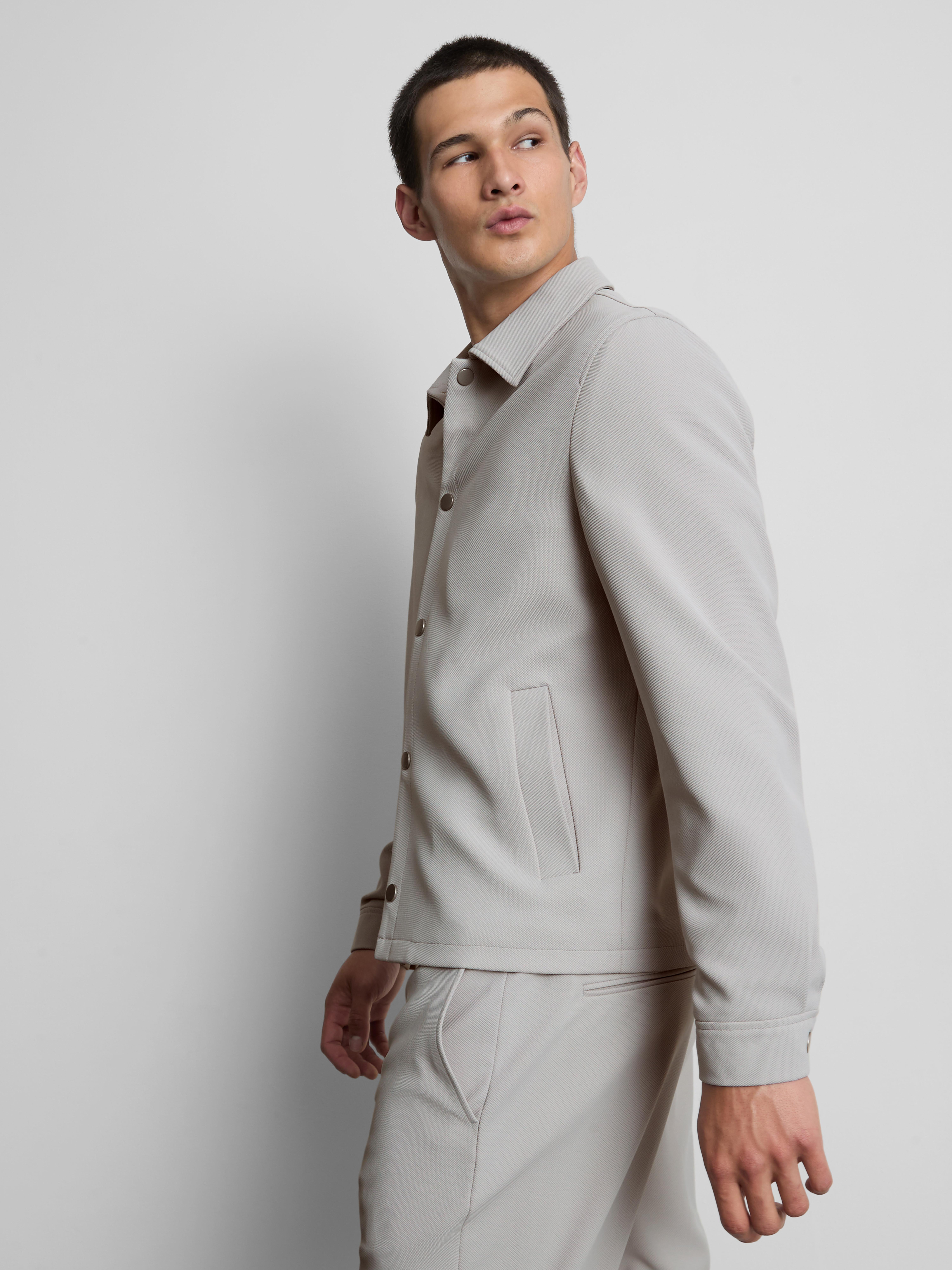 The Edit Regular Fit Collared Jacket