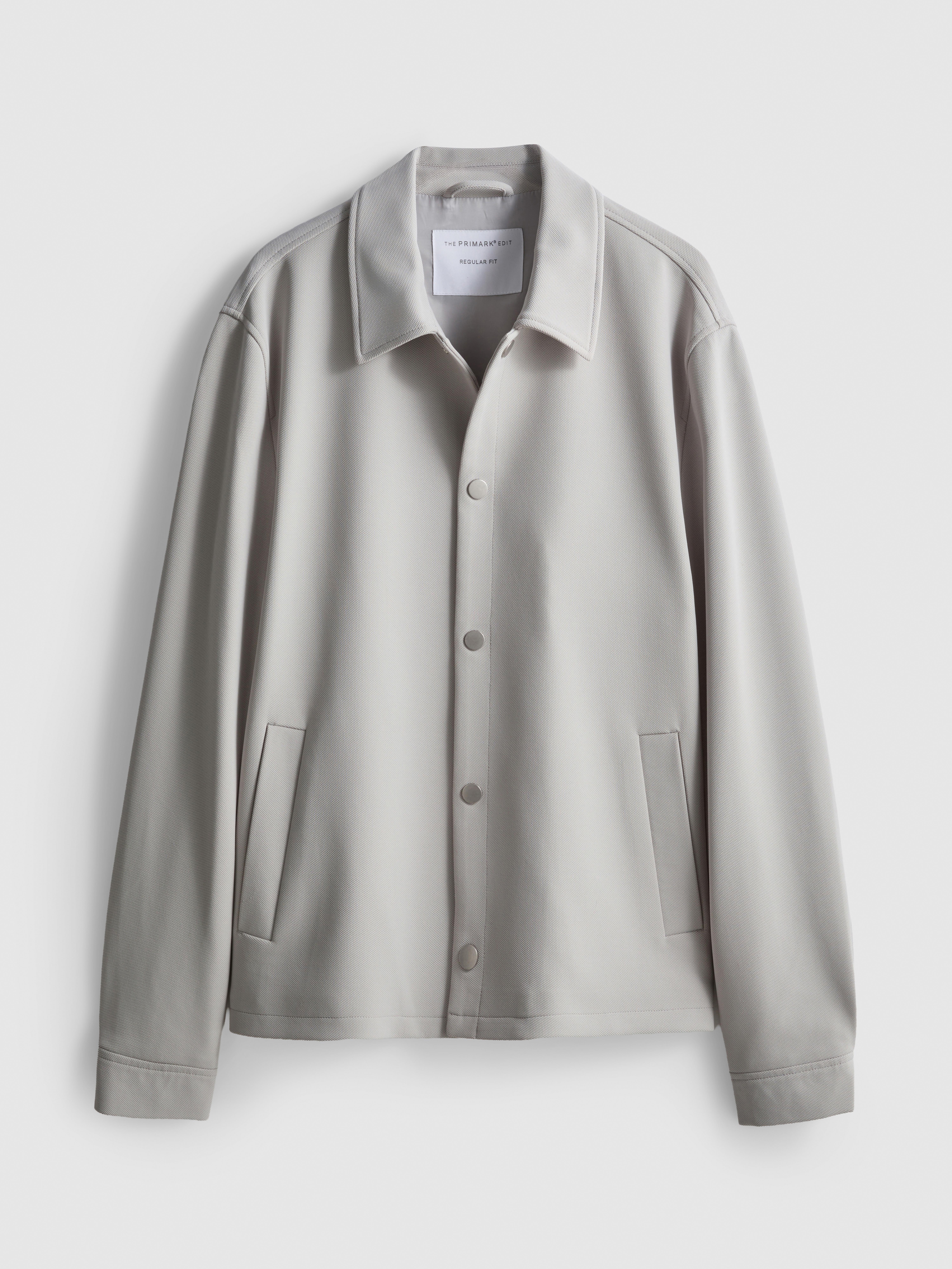 The Edit Regular Fit Collared Jacket
