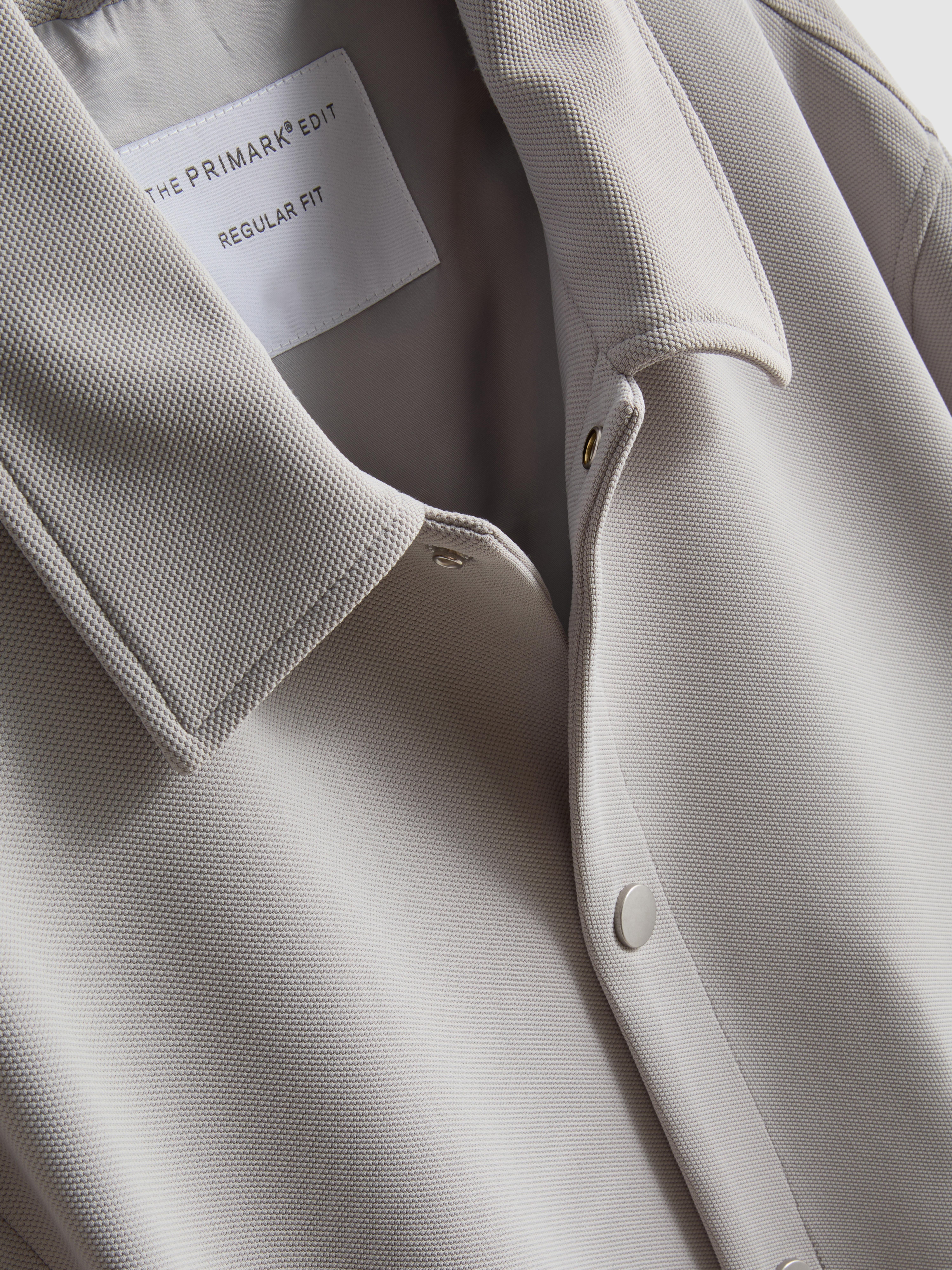 The Edit Regular Fit Collared Jacket