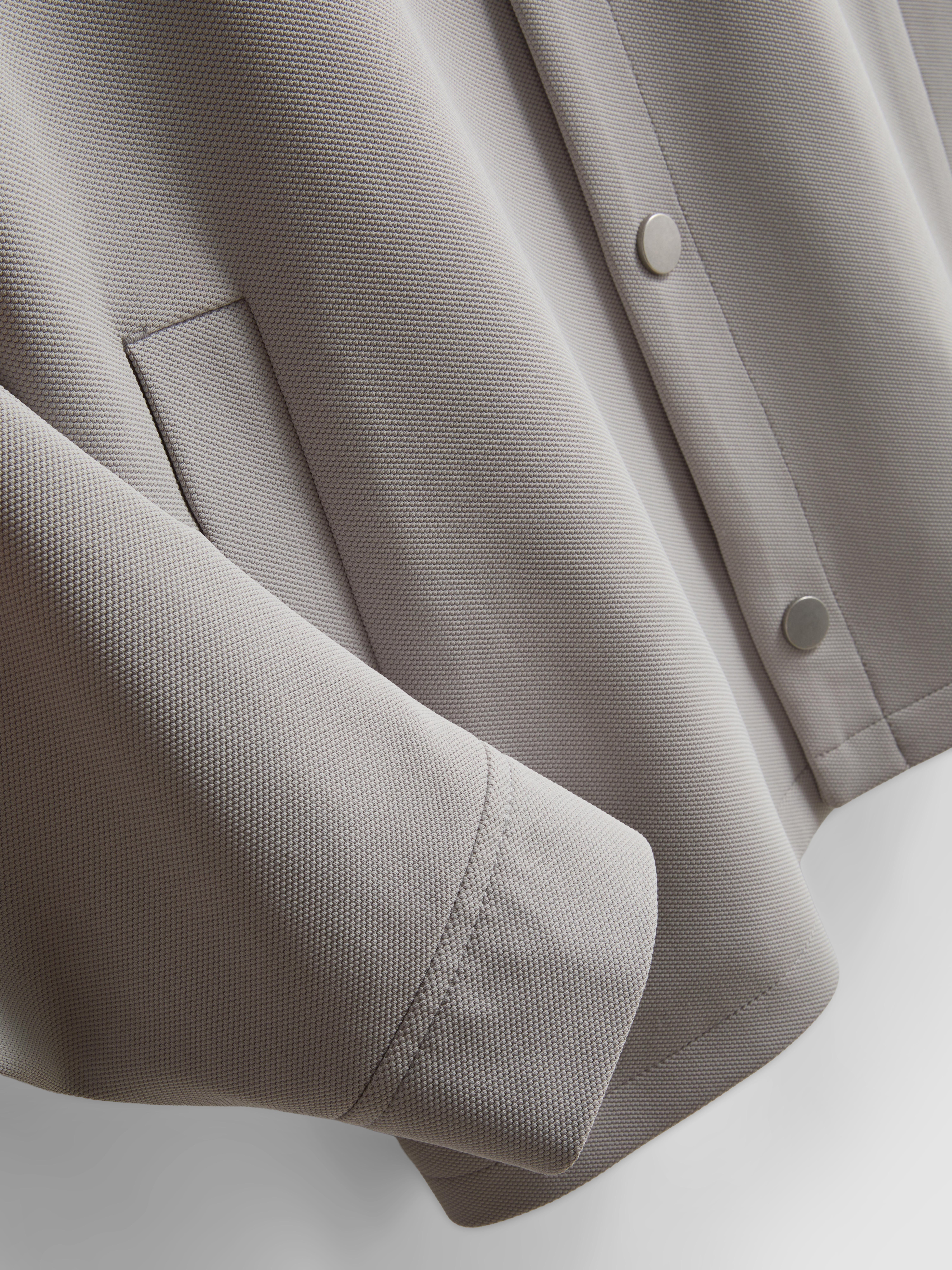 The Edit Regular Fit Collared Jacket