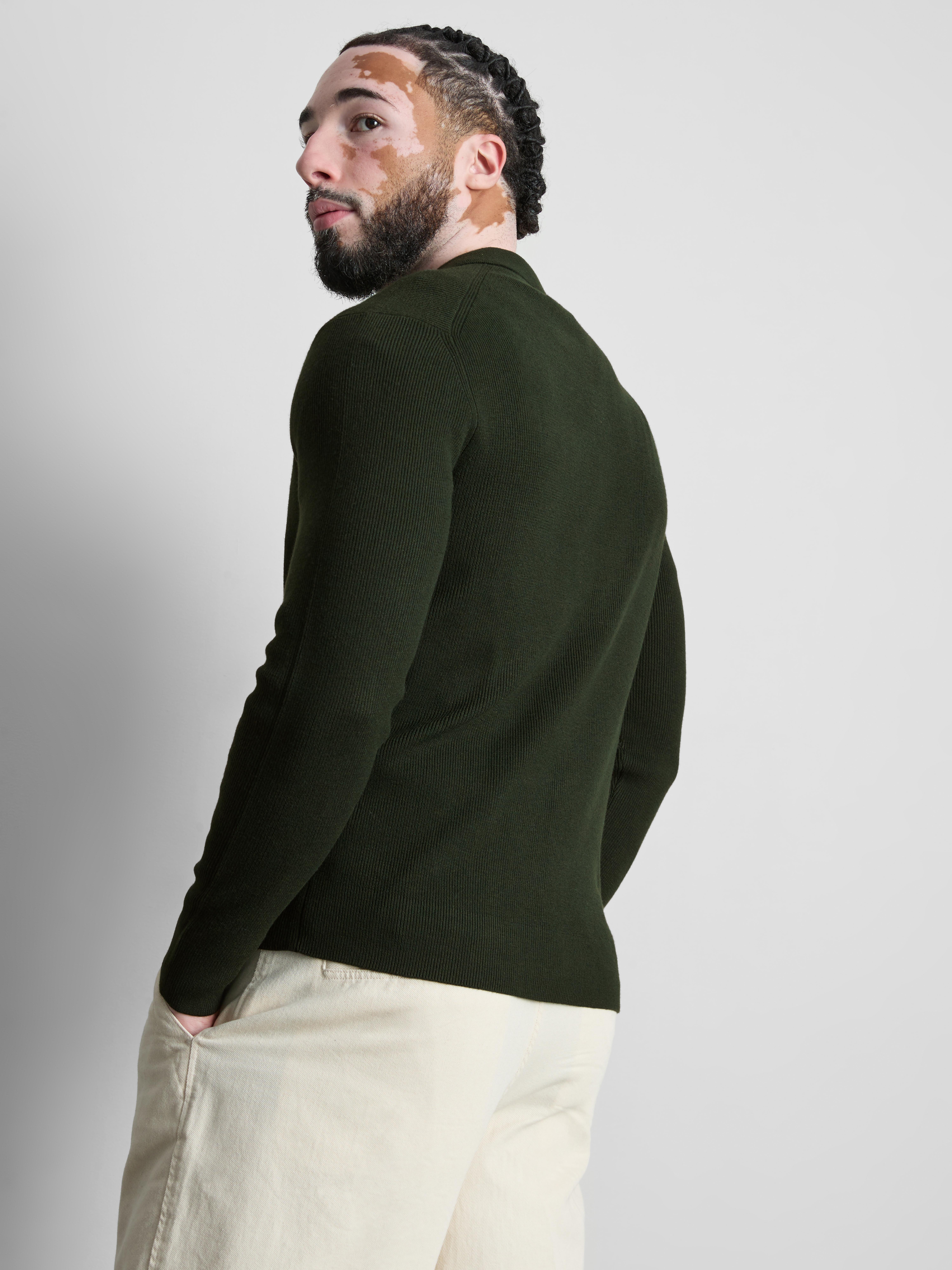 Knitted Polo Shirt