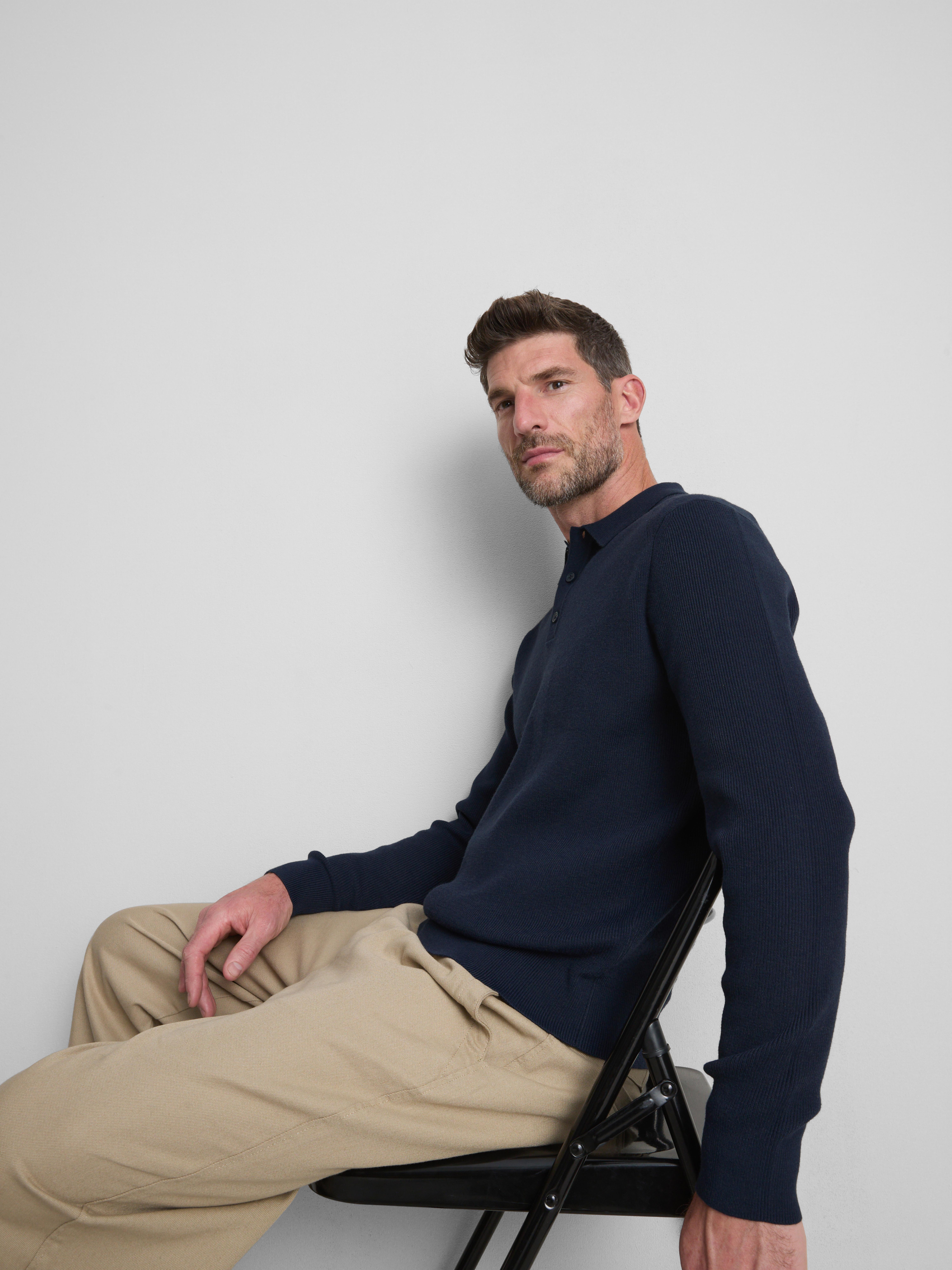 Polo en maille