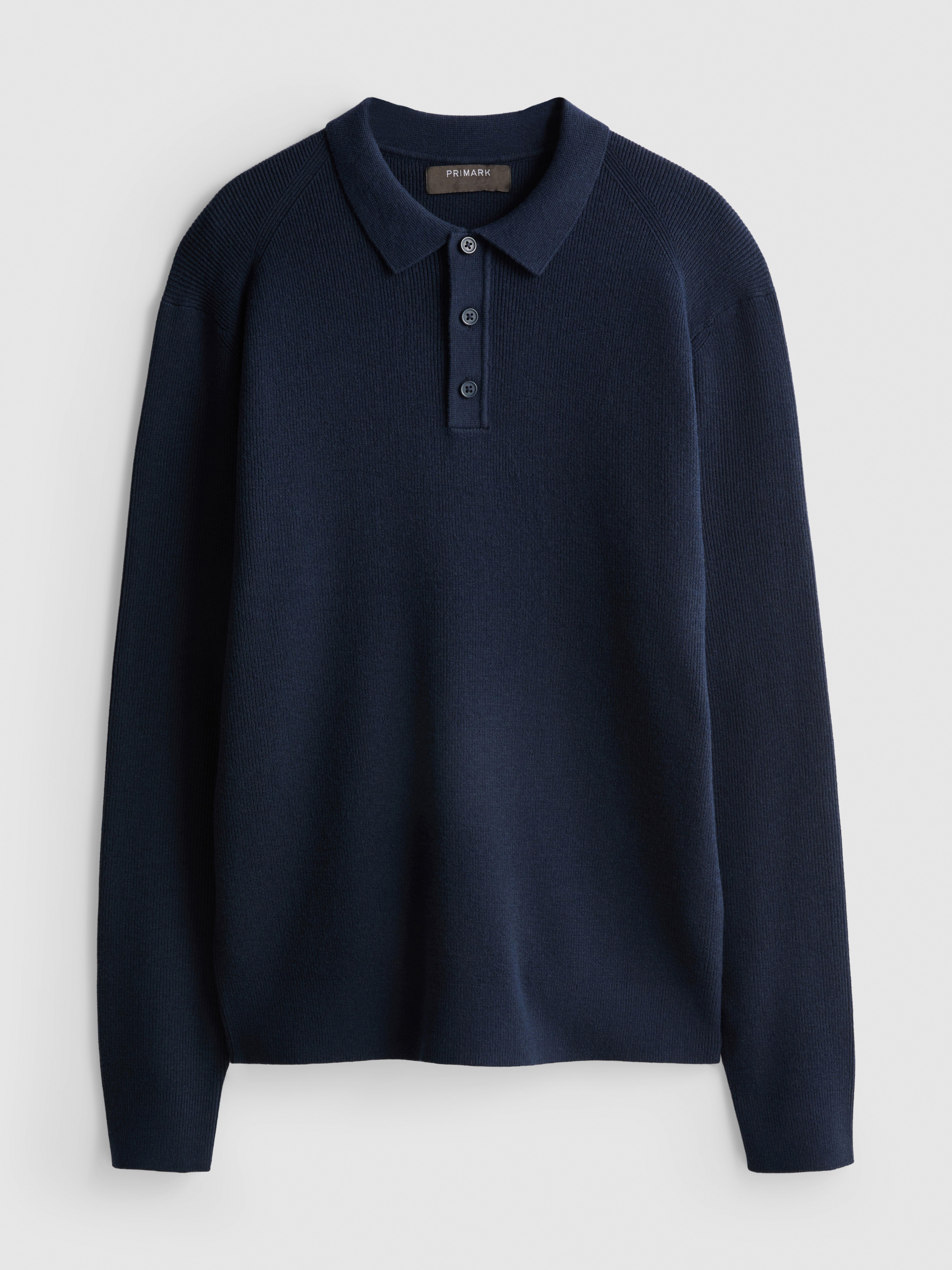 Polo lavorata a maglia