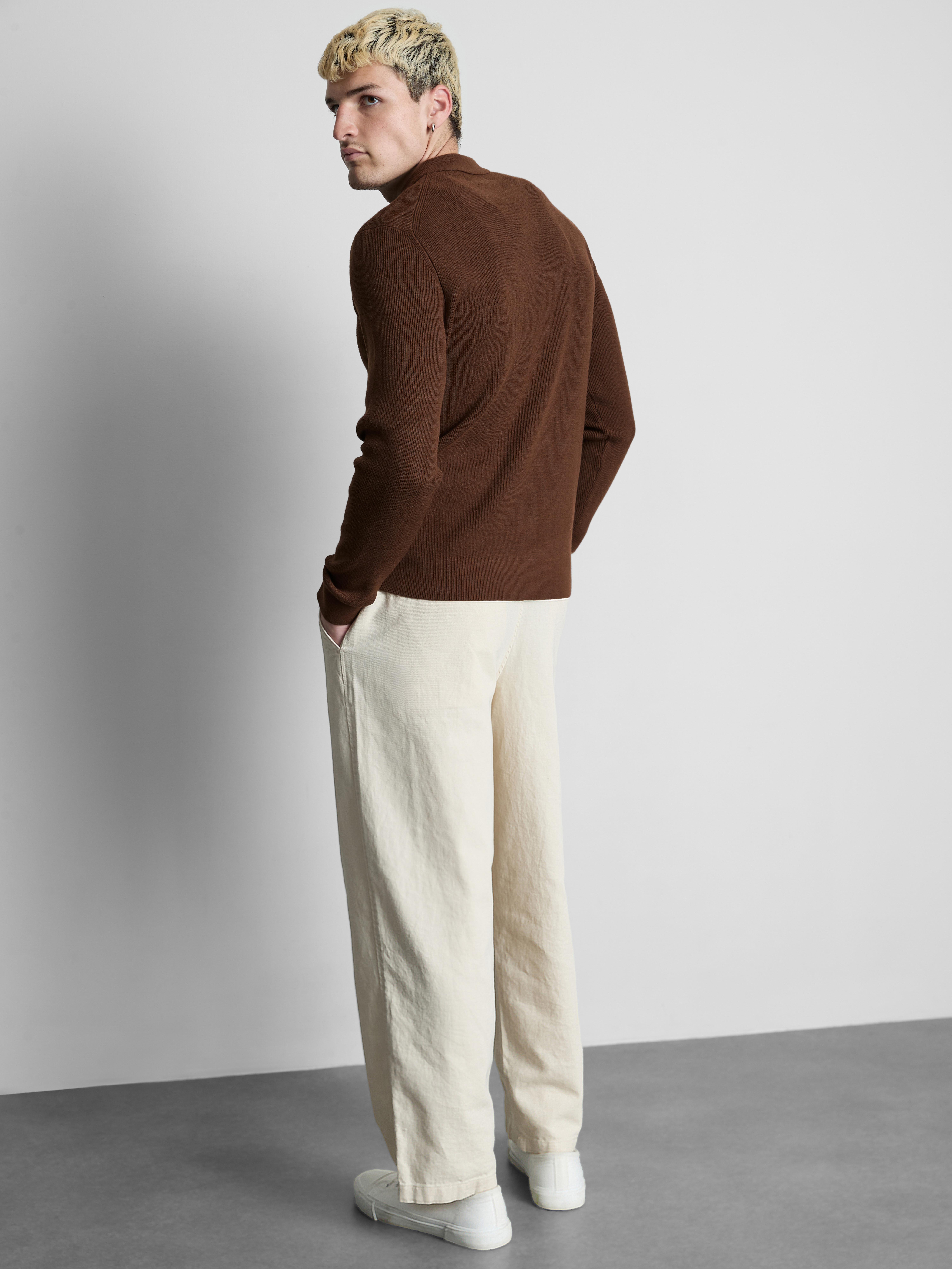 Gebreid poloshirt