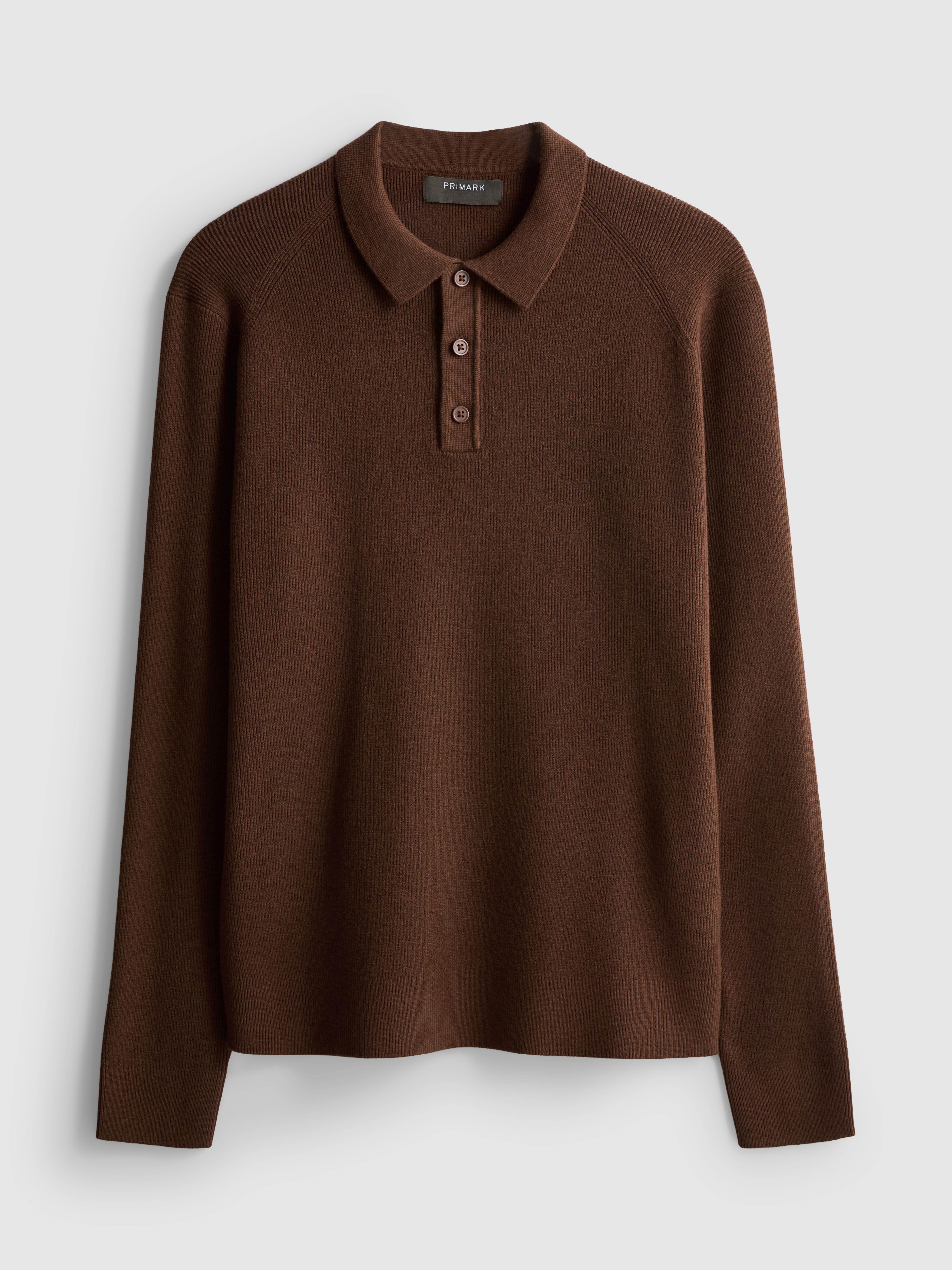 Gebreid poloshirt