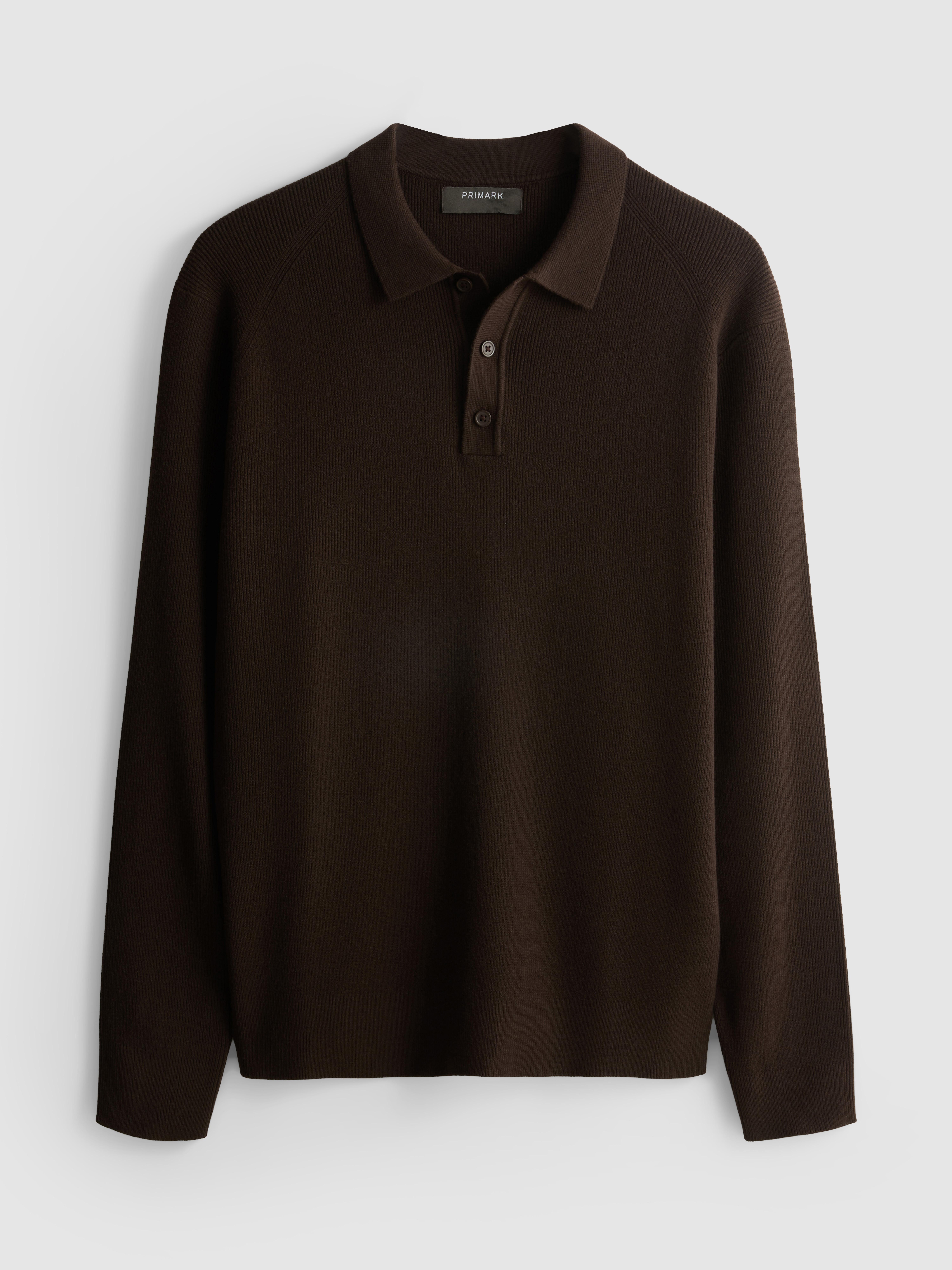 Gebreid poloshirt