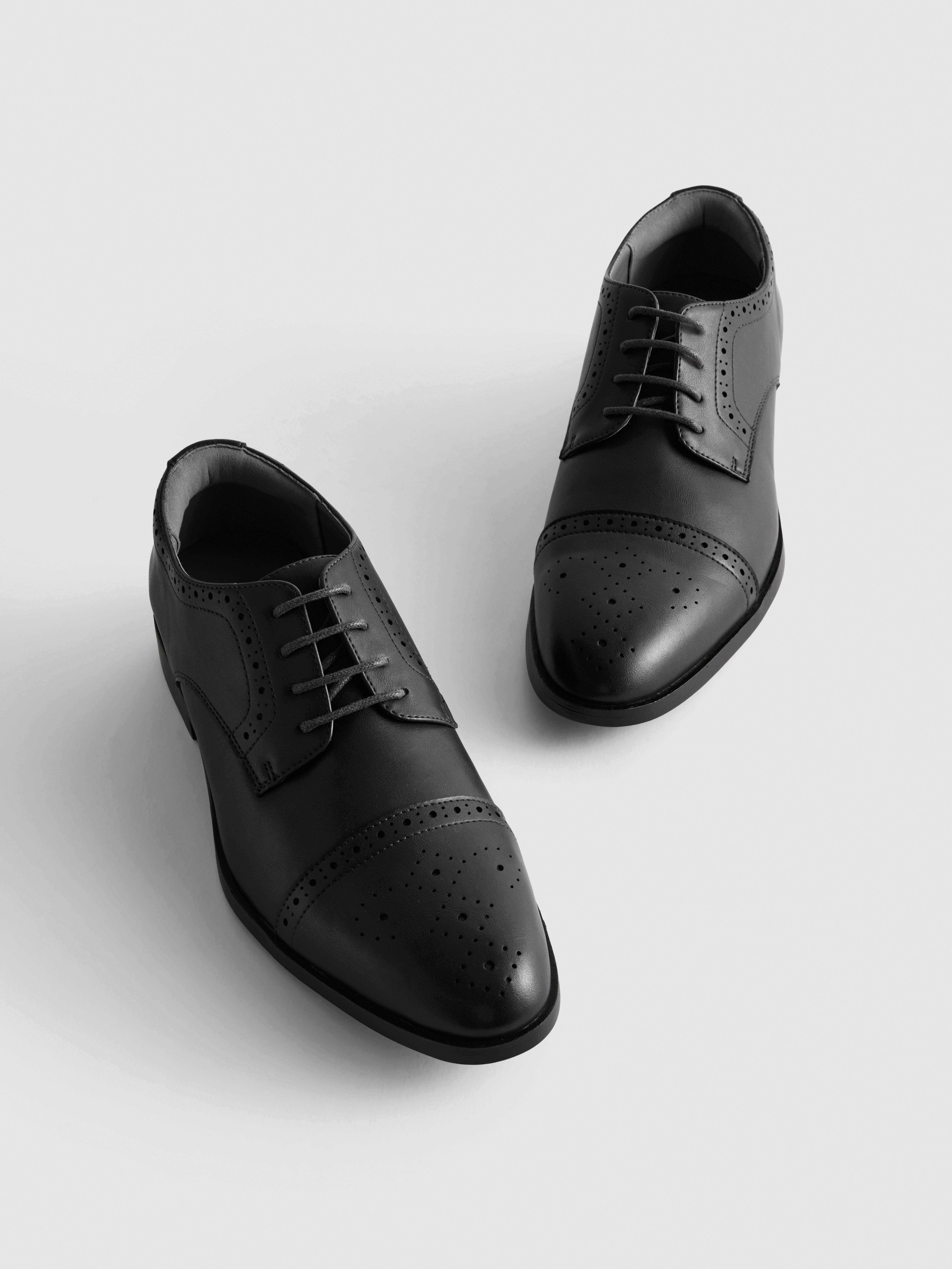 Brogue Lace-Up Oxfords