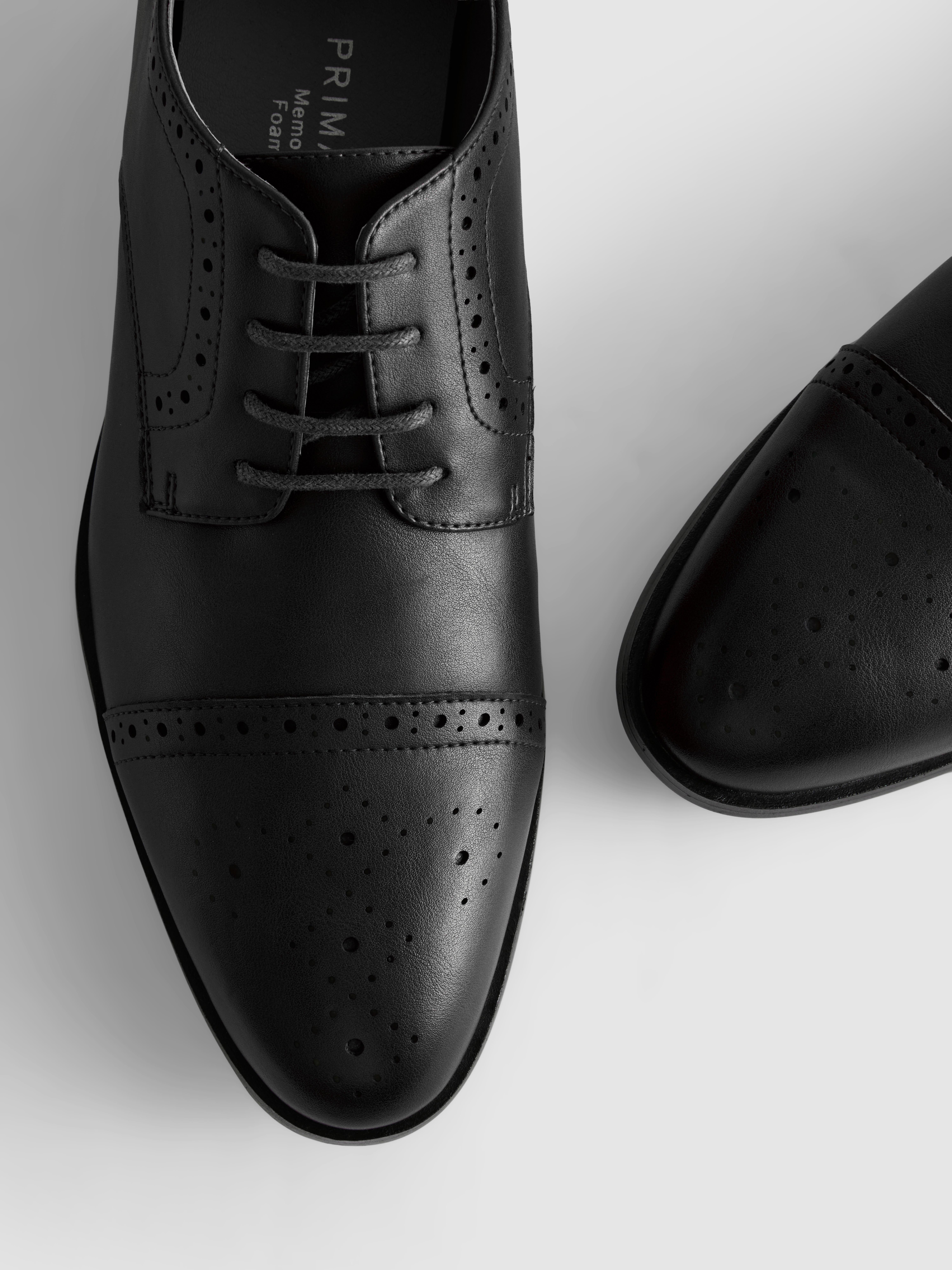 Brogue Lace-Up Oxfords
