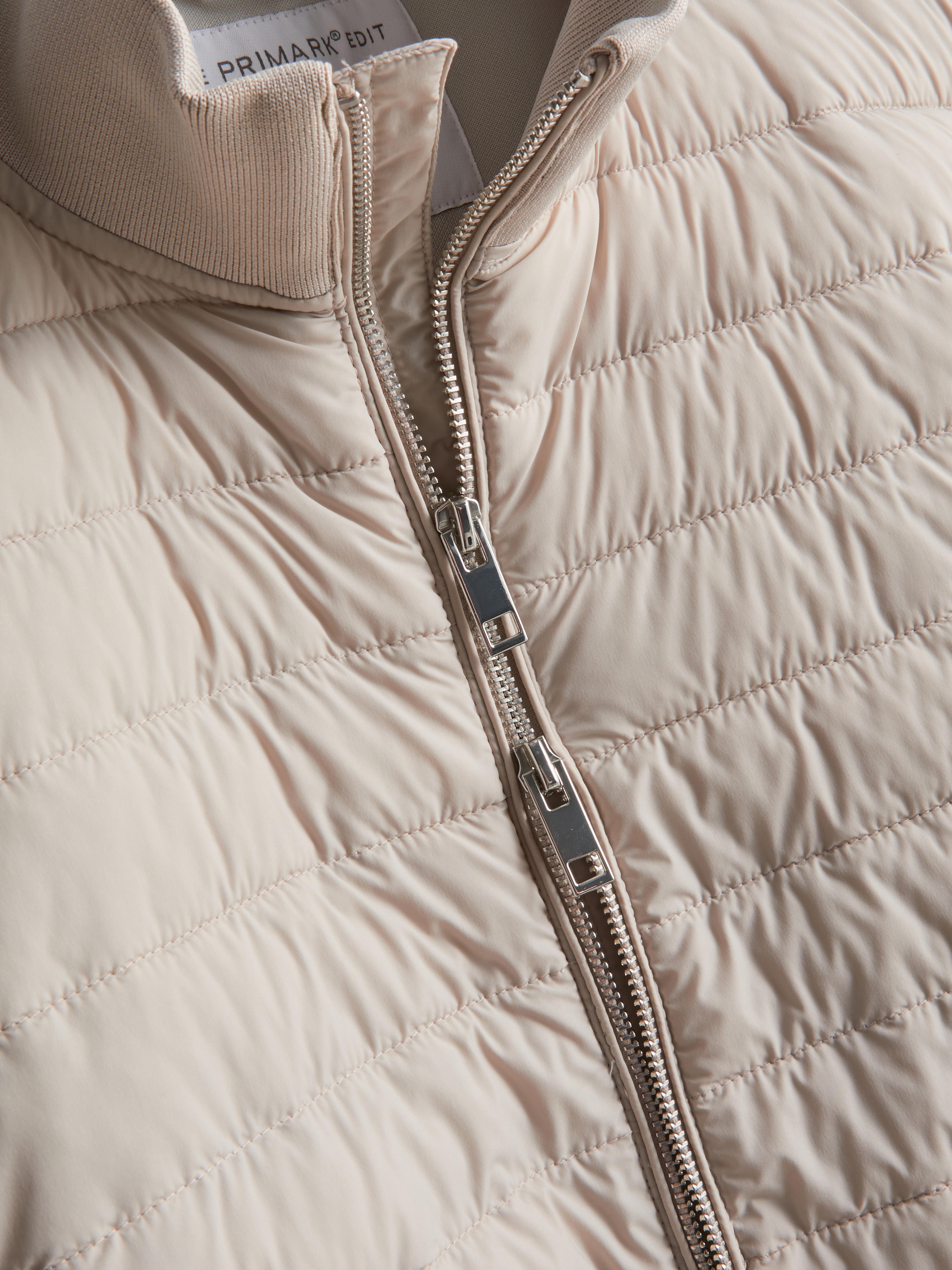 The Edit Quilted Panel Jacket