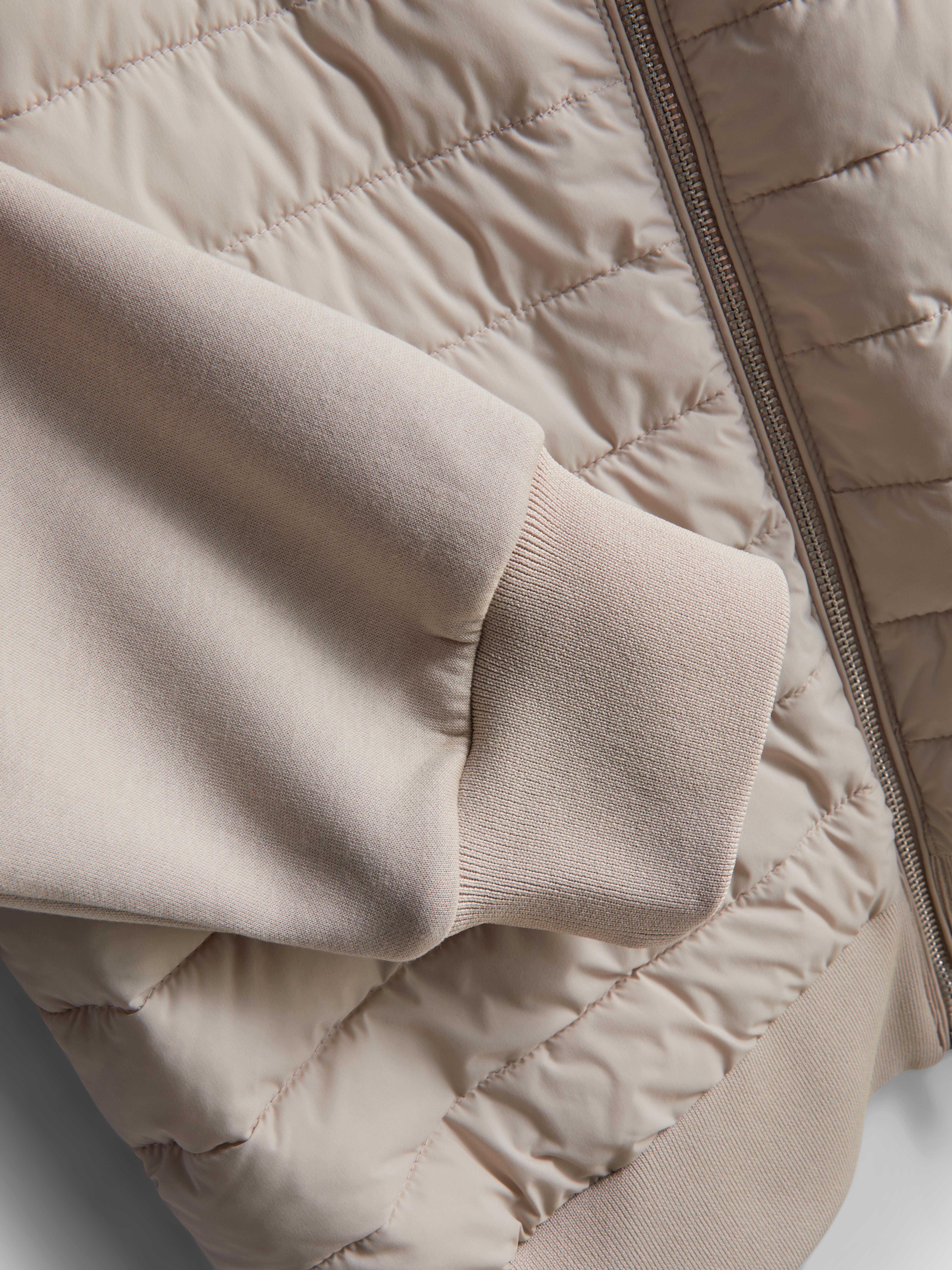 The Edit Quilted Panel Jacket