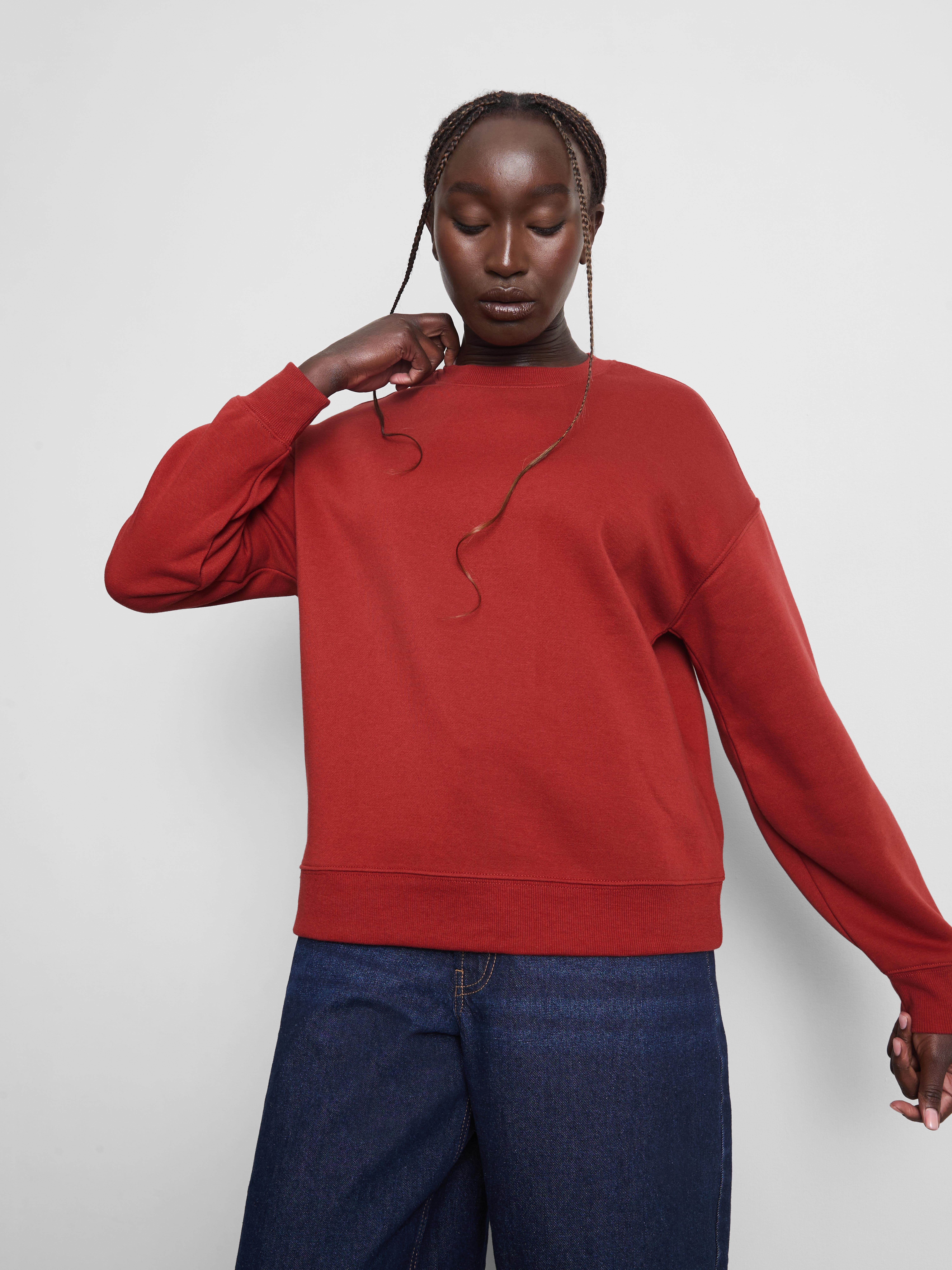 Essential Cotton Blend Sweatshirt