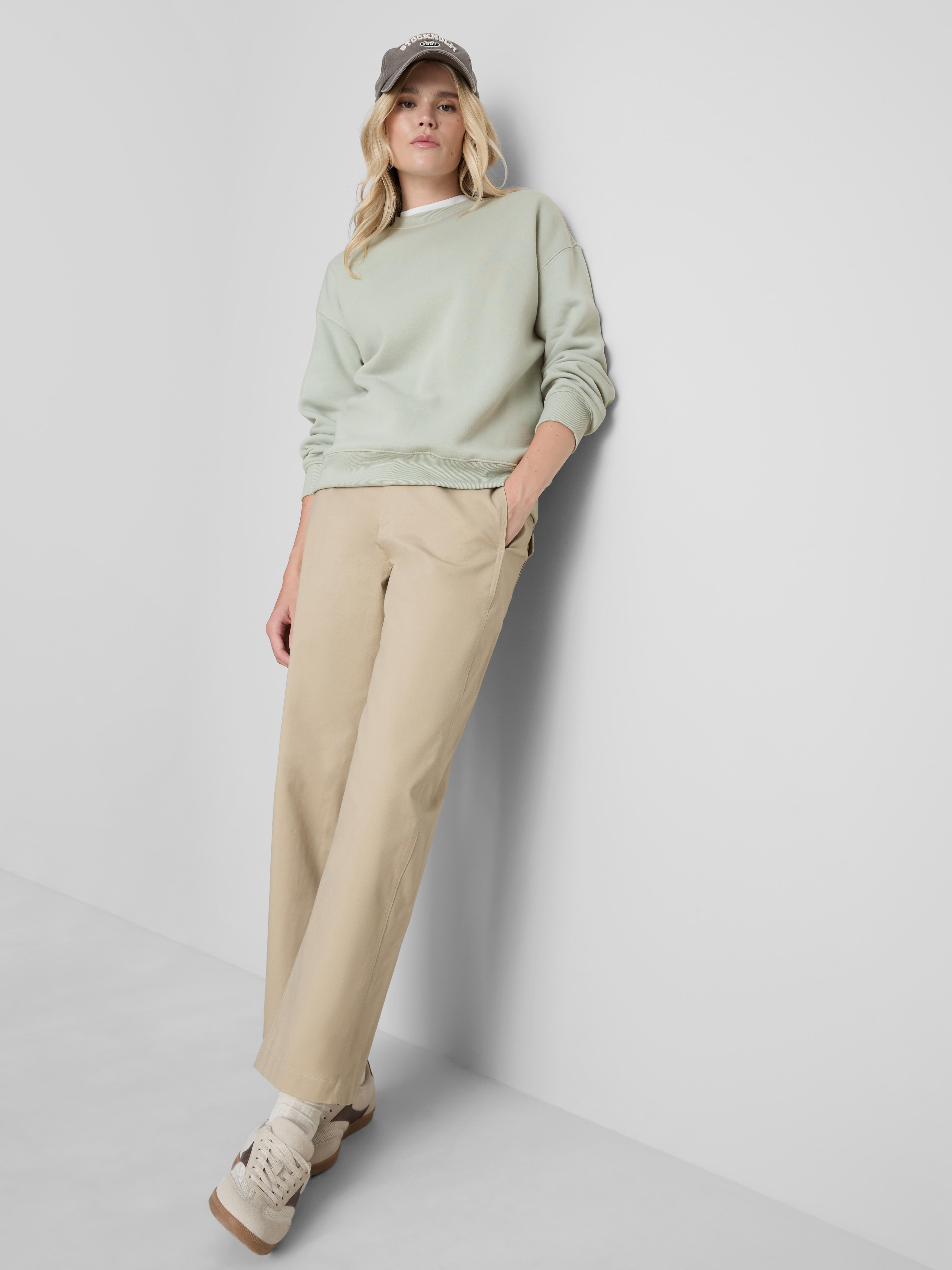 Essential Cotton Blend Sweatshirt