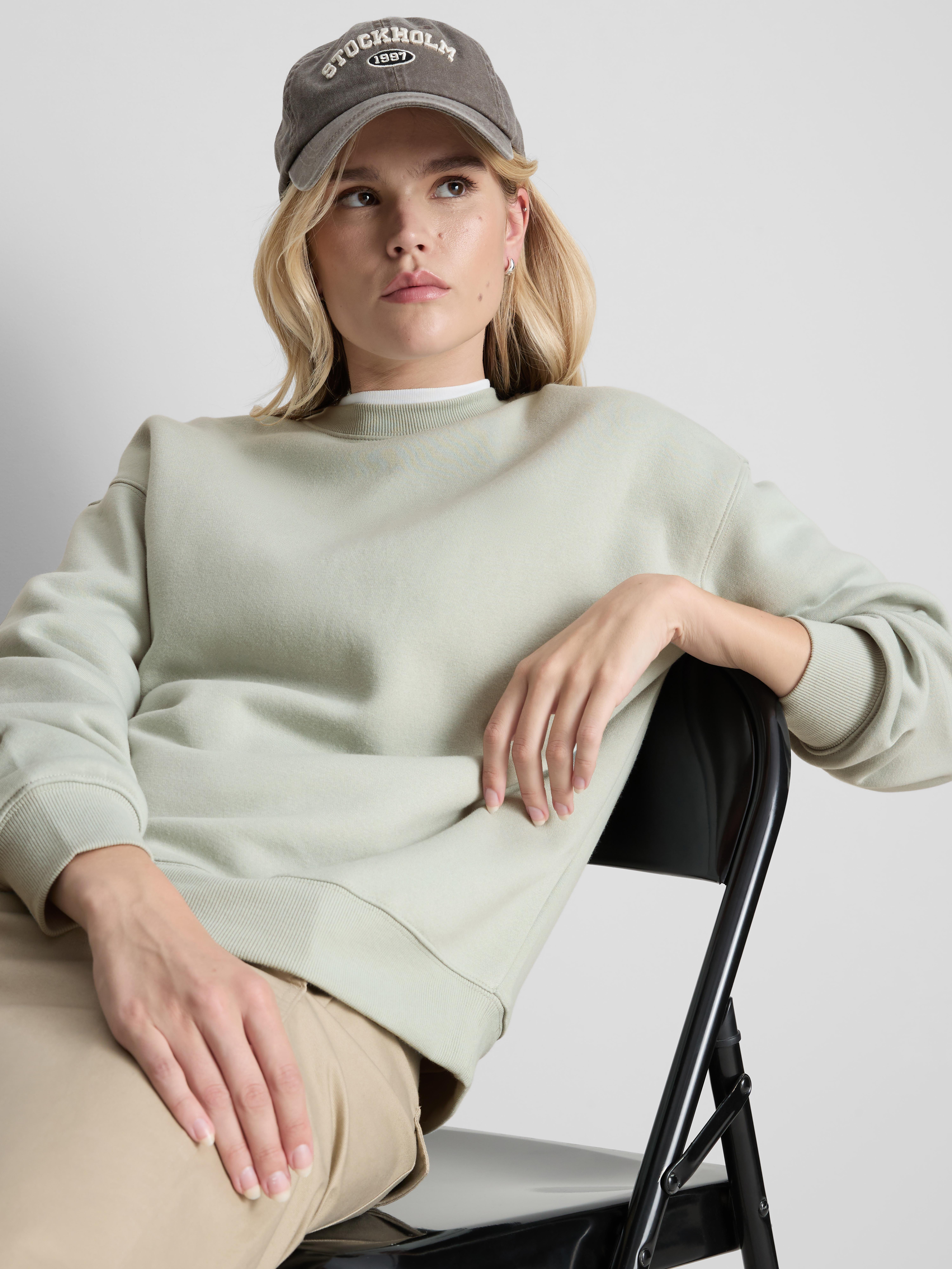 Essential Cotton Blend Sweatshirt