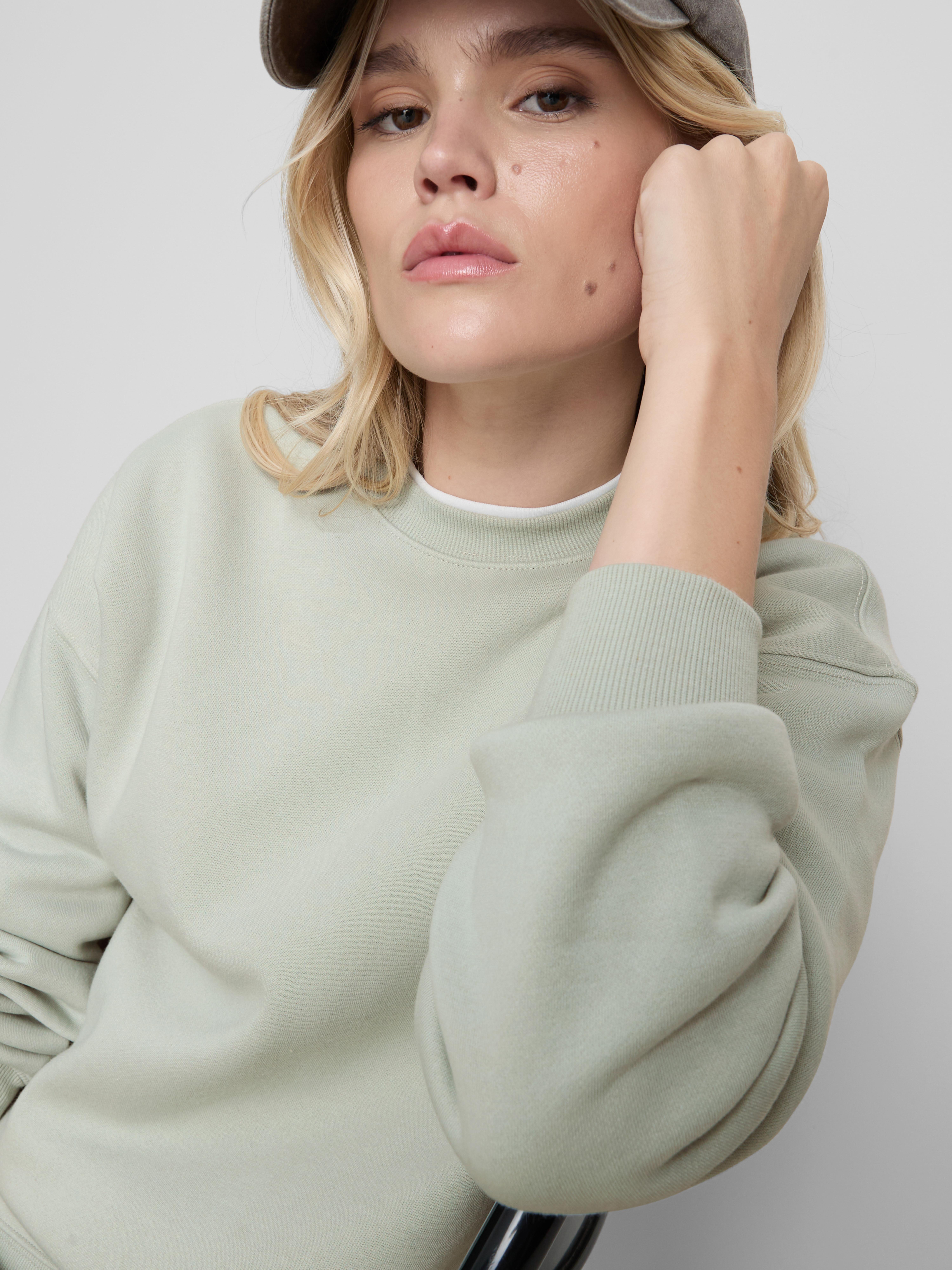 Essential Cotton Blend Sweatshirt
